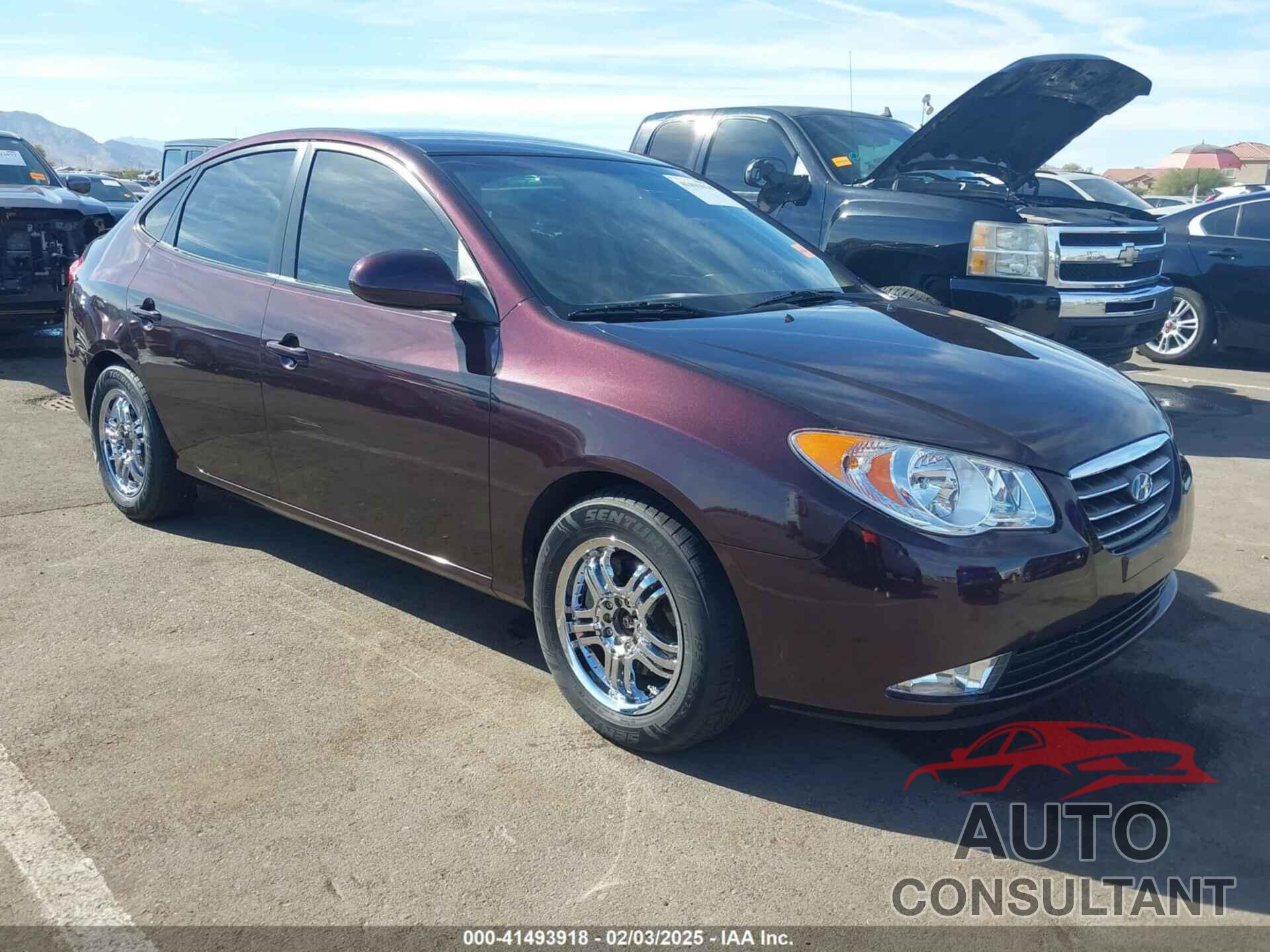 HYUNDAI ELANTRA 2009 - KMHDU46D29U657181