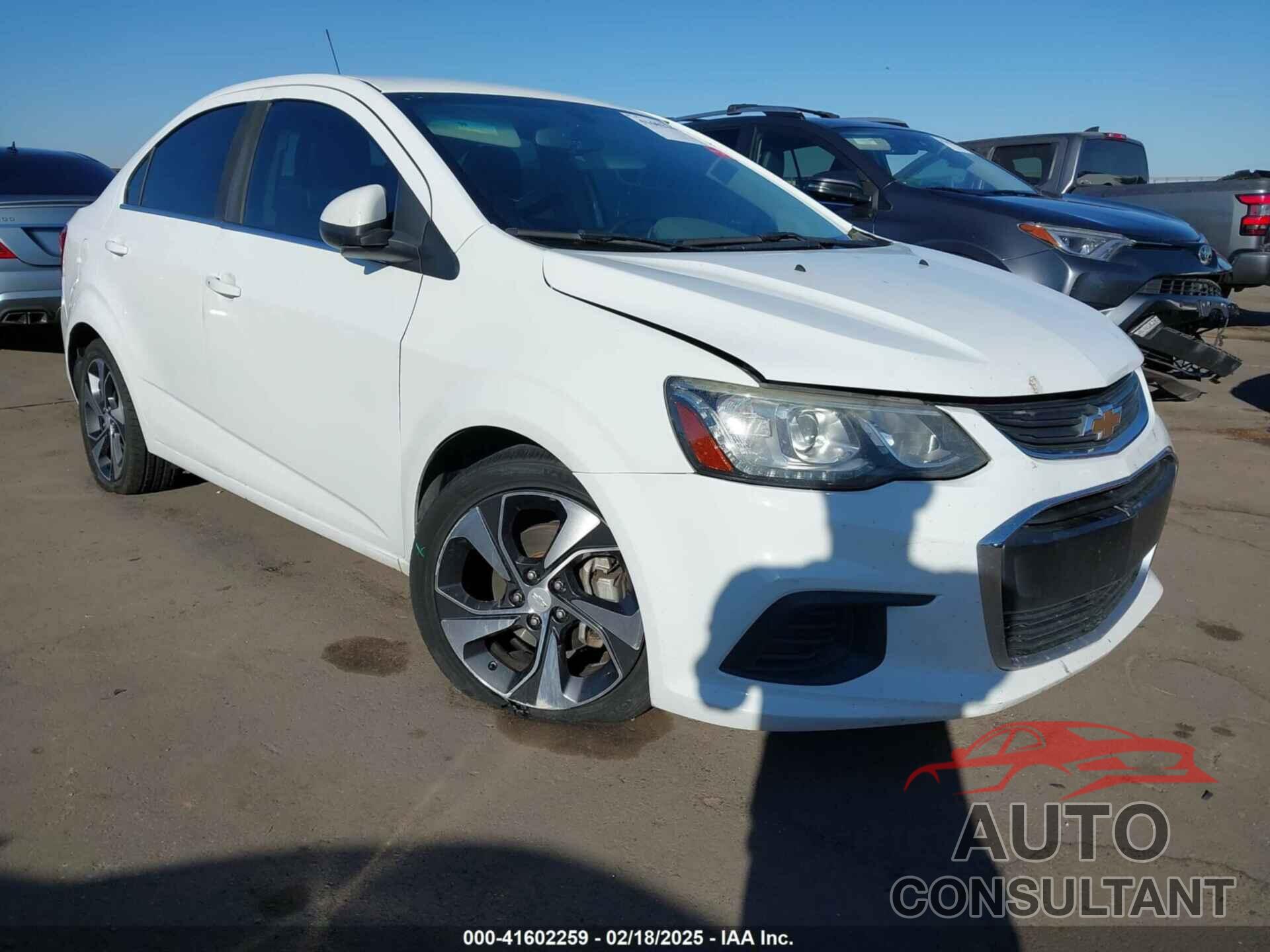 CHEVROLET SONIC 2017 - 1G1JF5SB3H4127501