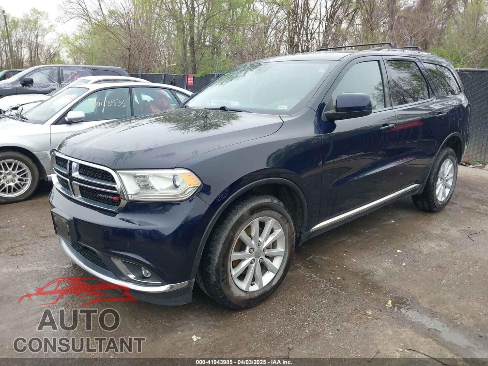 DODGE DURANGO 2014 - 1C4RDJAG4EC468526
