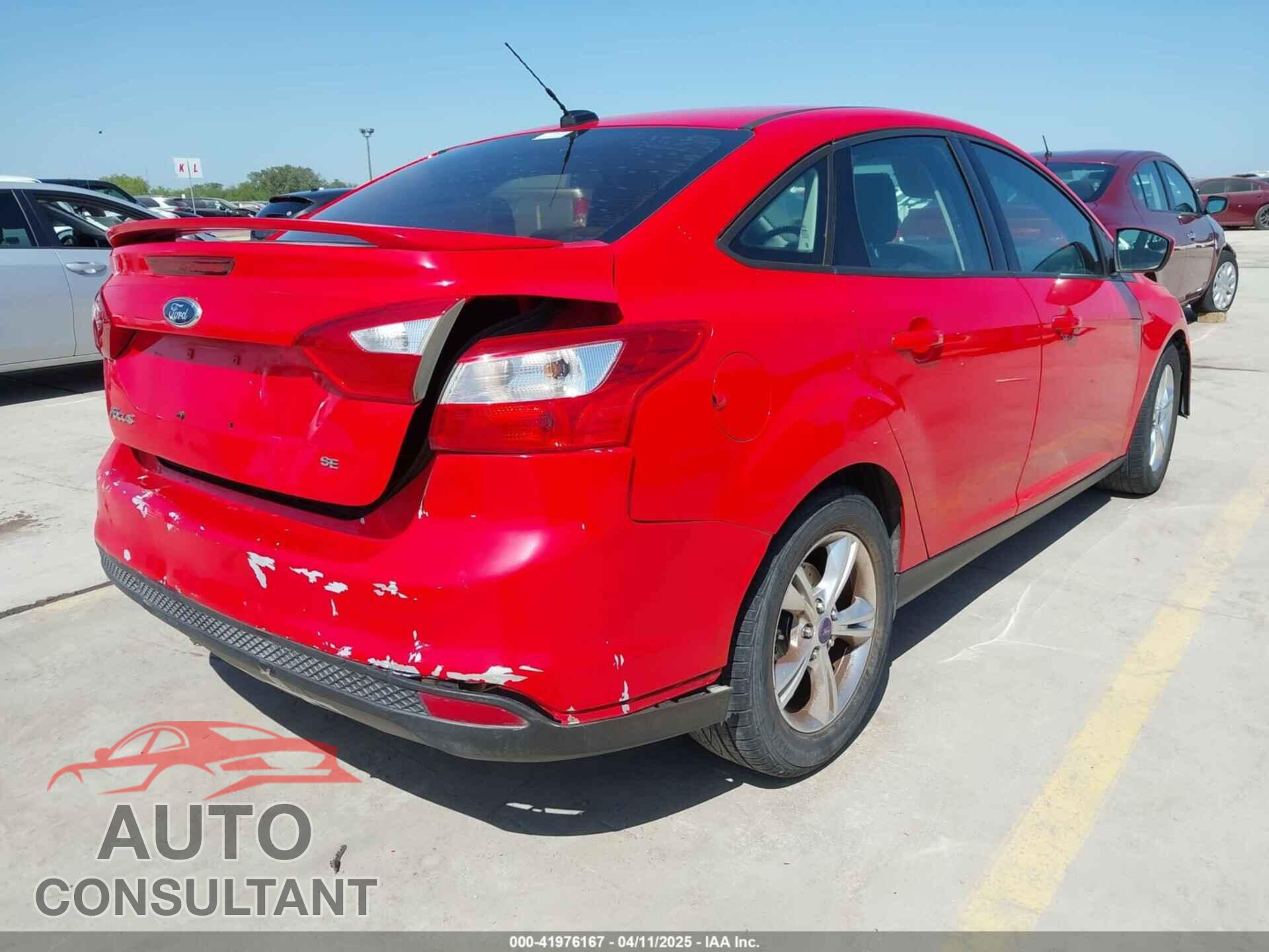 FORD FOCUS 2012 - 1FAHP3F24CL320603
