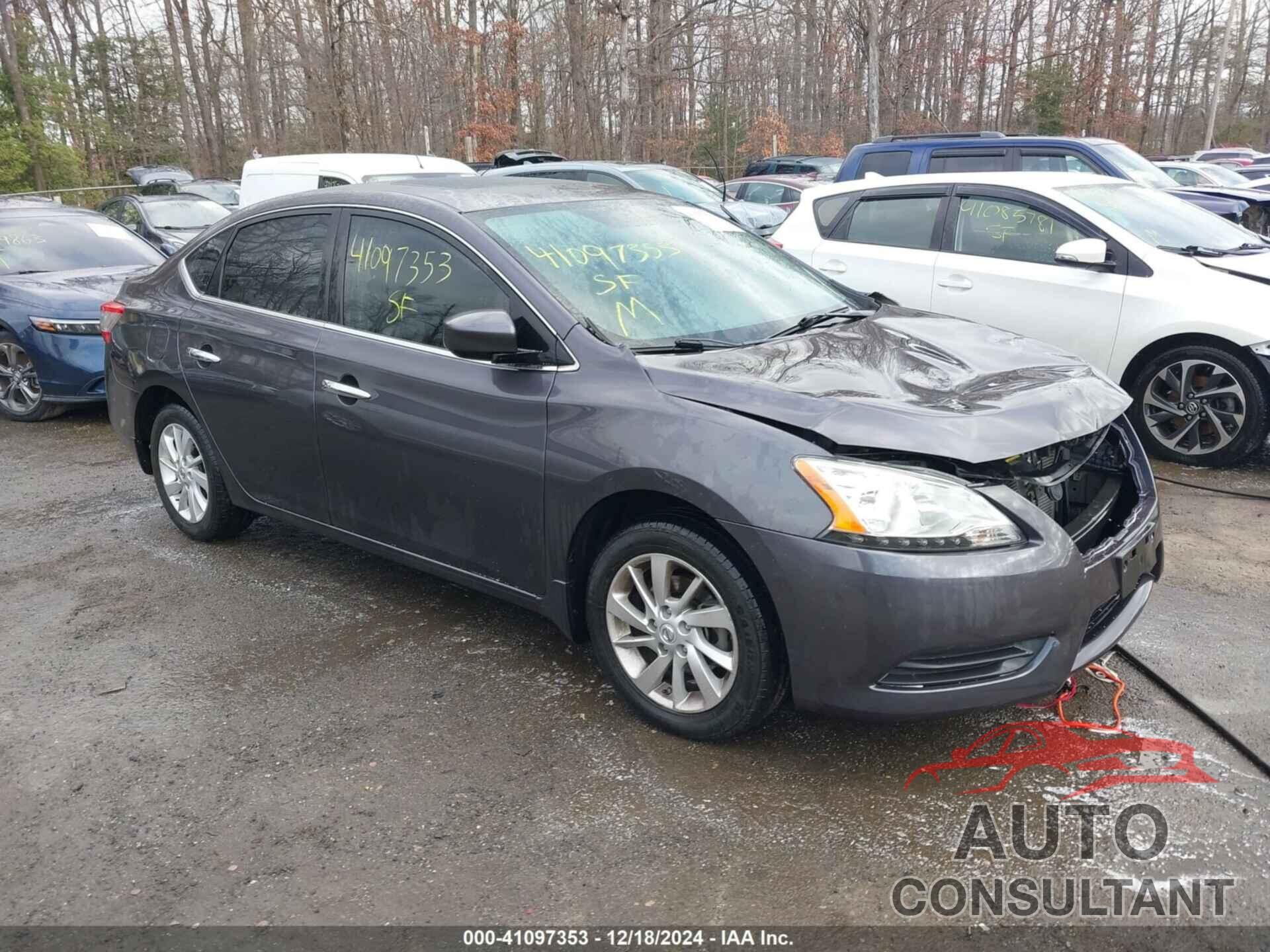 NISSAN SENTRA 2015 - 3N1AB7AP1FY306693