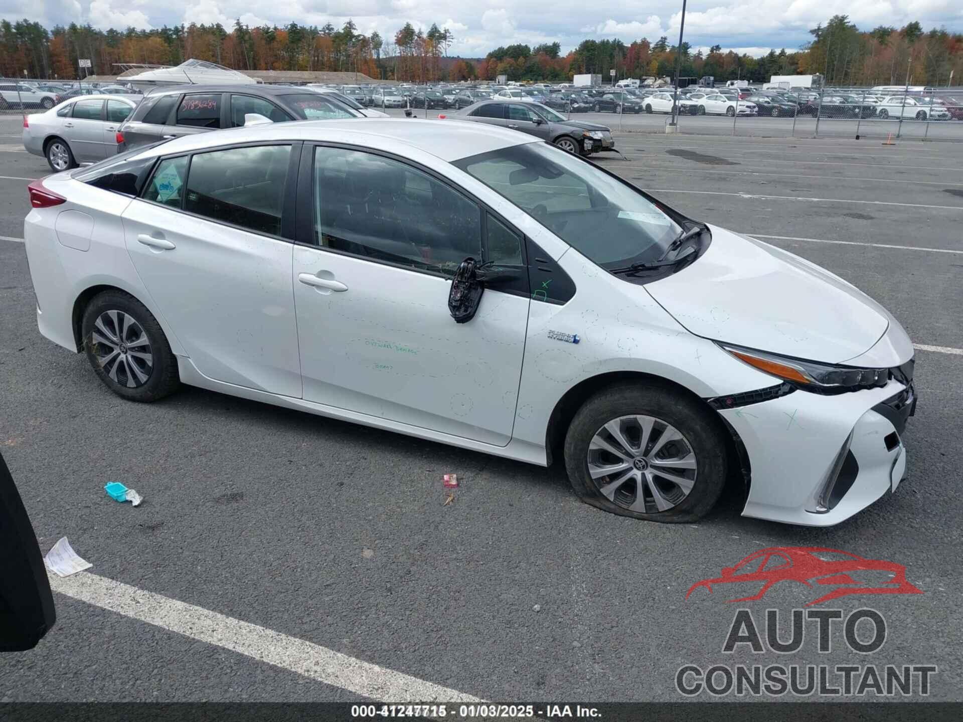 TOYOTA PRIUS PRIME 2021 - JTDKAMFP4M3183182