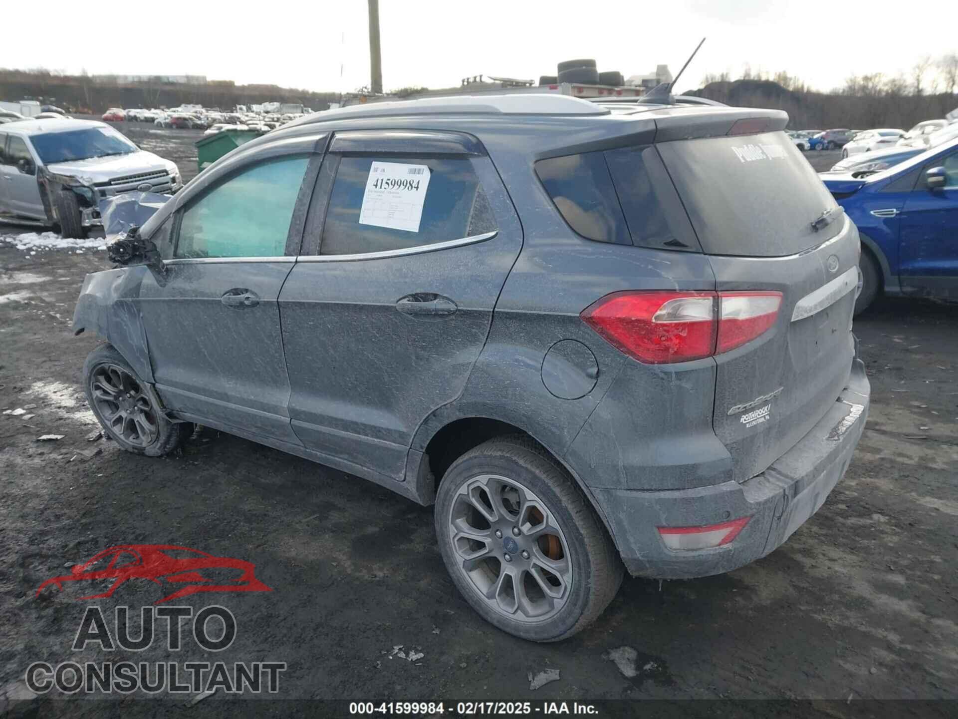 FORD ECOSPORT 2019 - MAJ6S3KL4KC283605