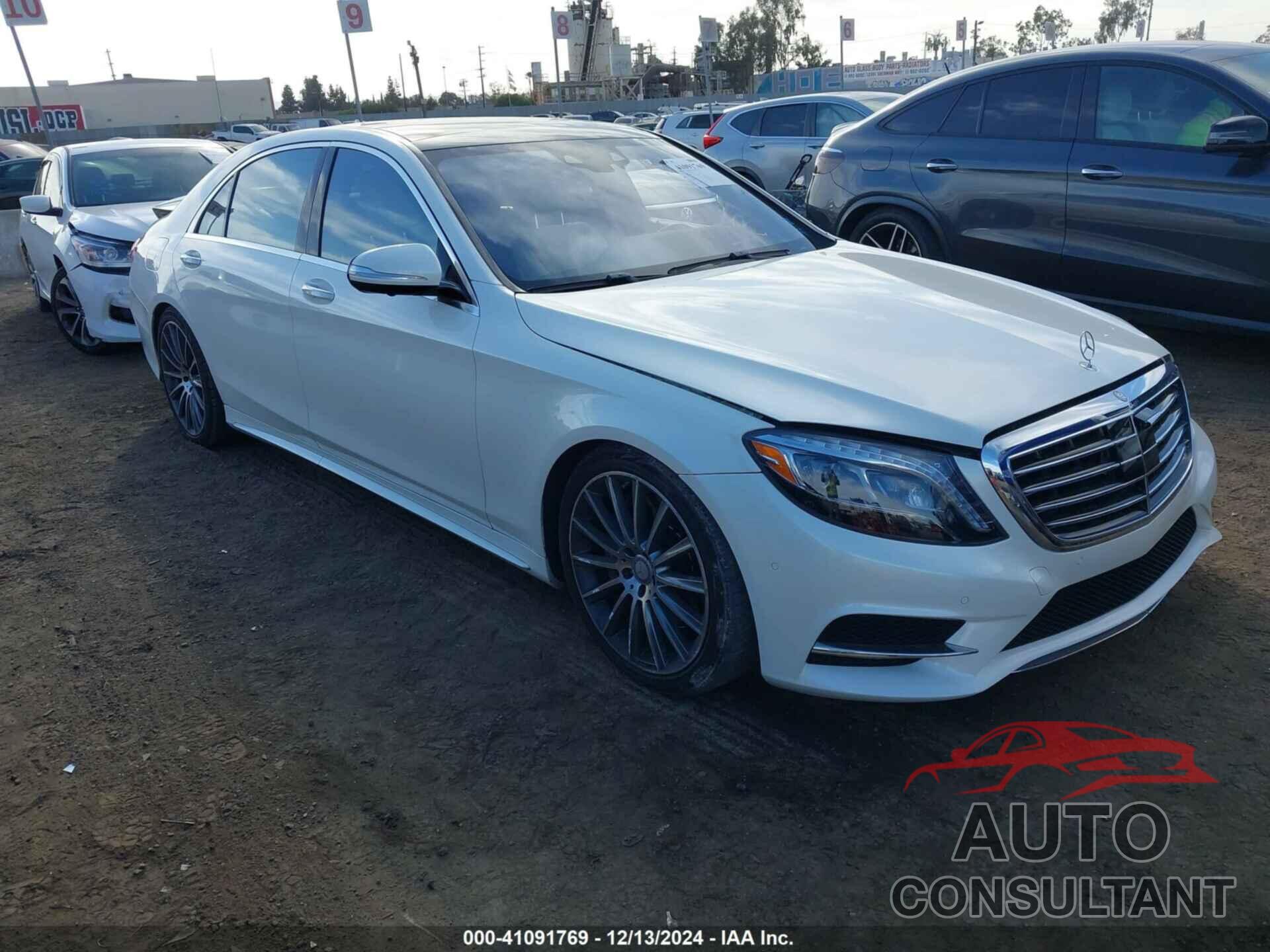 MERCEDES-BENZ S 550 2016 - WDDUG8CB3GA233132