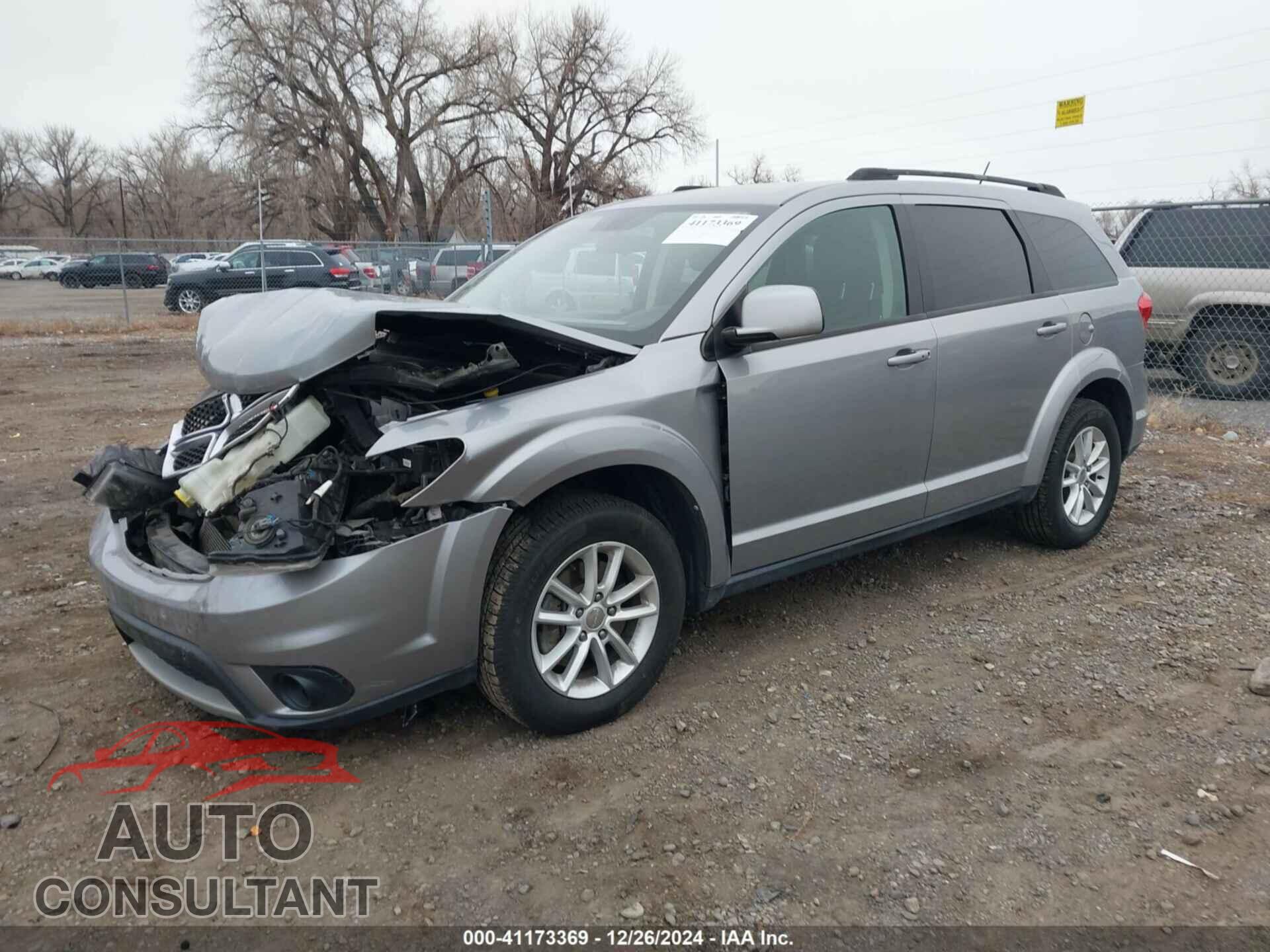 DODGE JOURNEY 2017 - 3C4PDCBG7HT589190