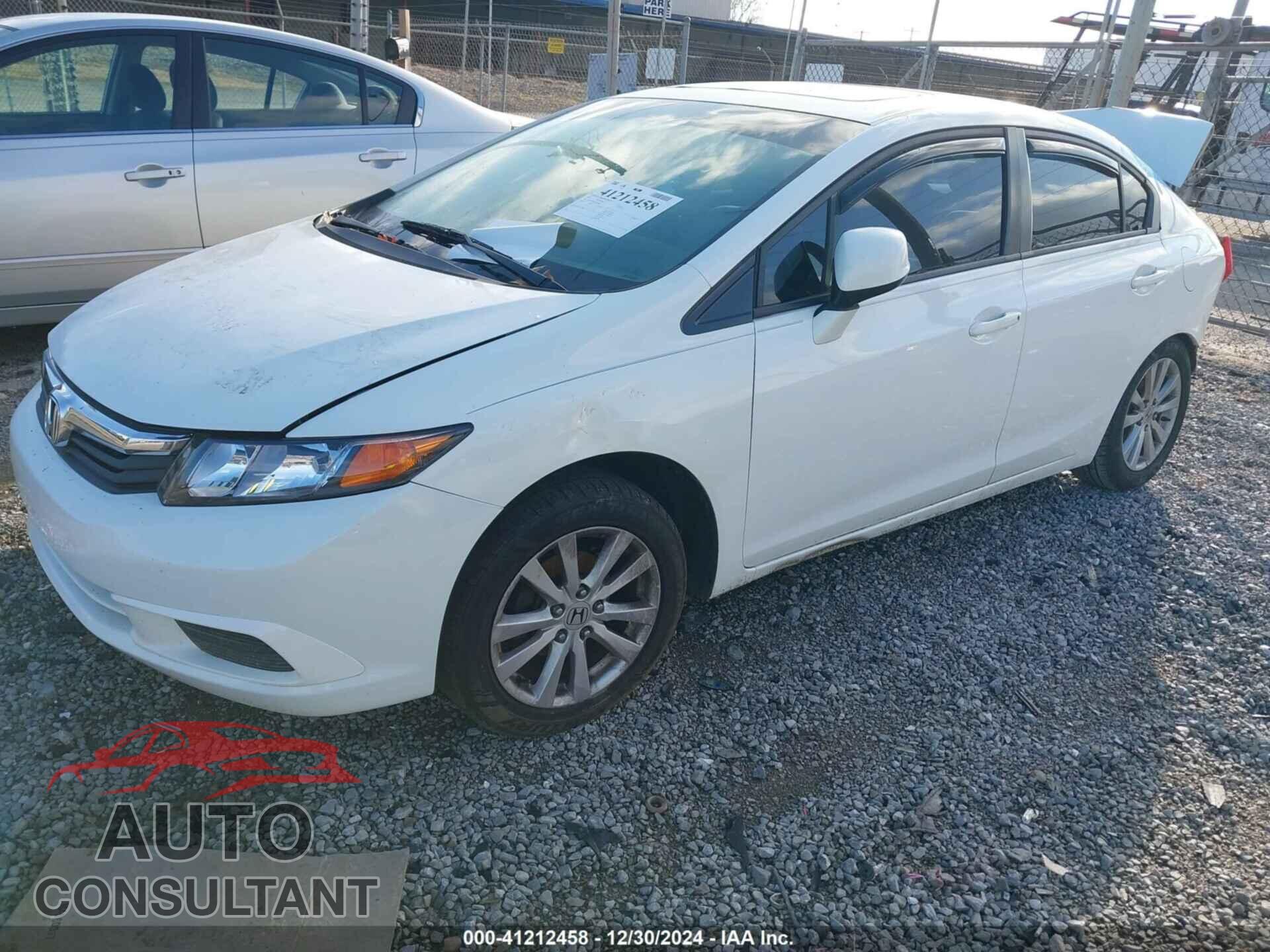 HONDA CIVIC 2012 - 2HGFB2F82CH308821