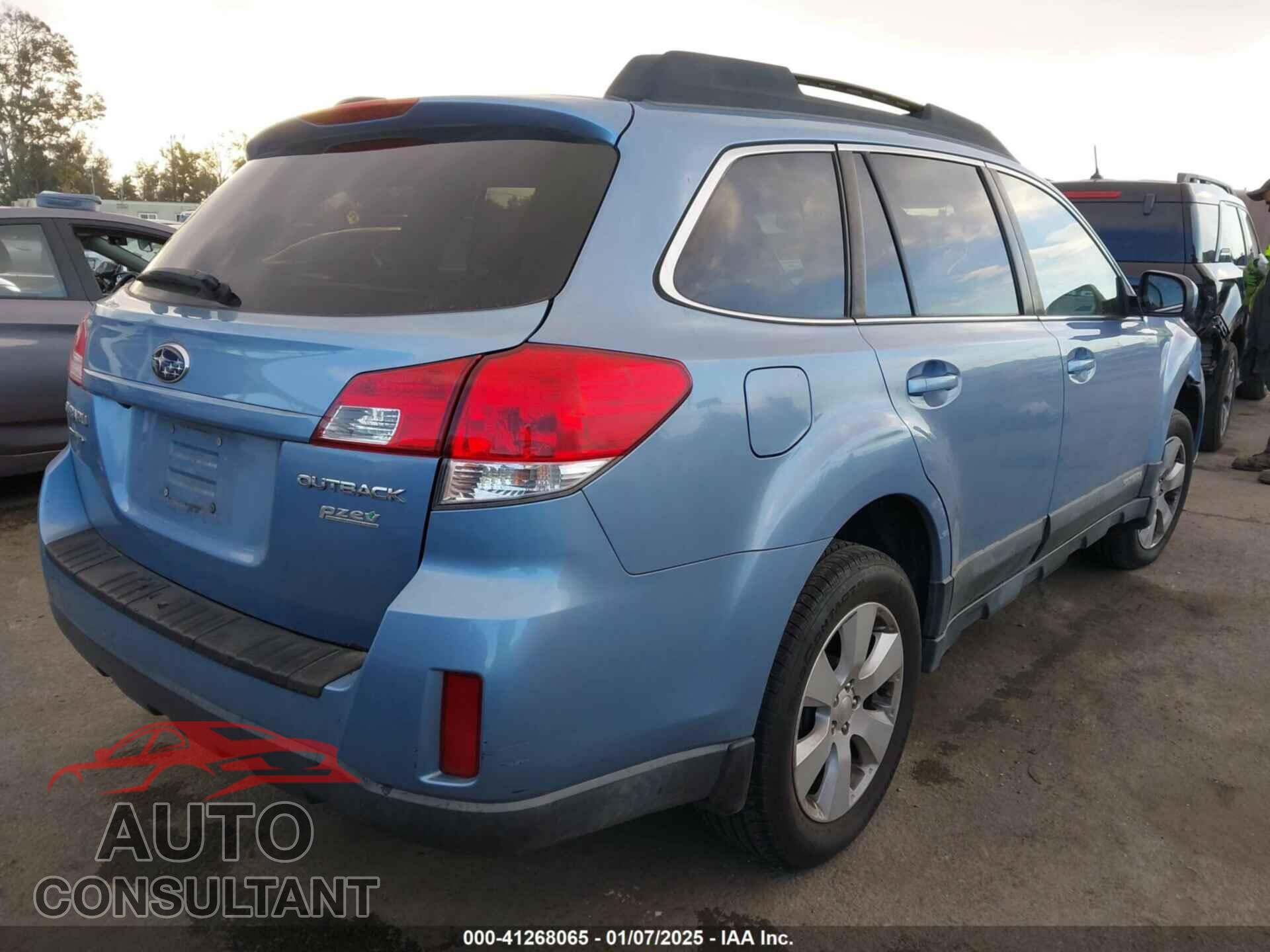 SUBARU OUTBACK 2011 - 4S4BRBGC7B3376590