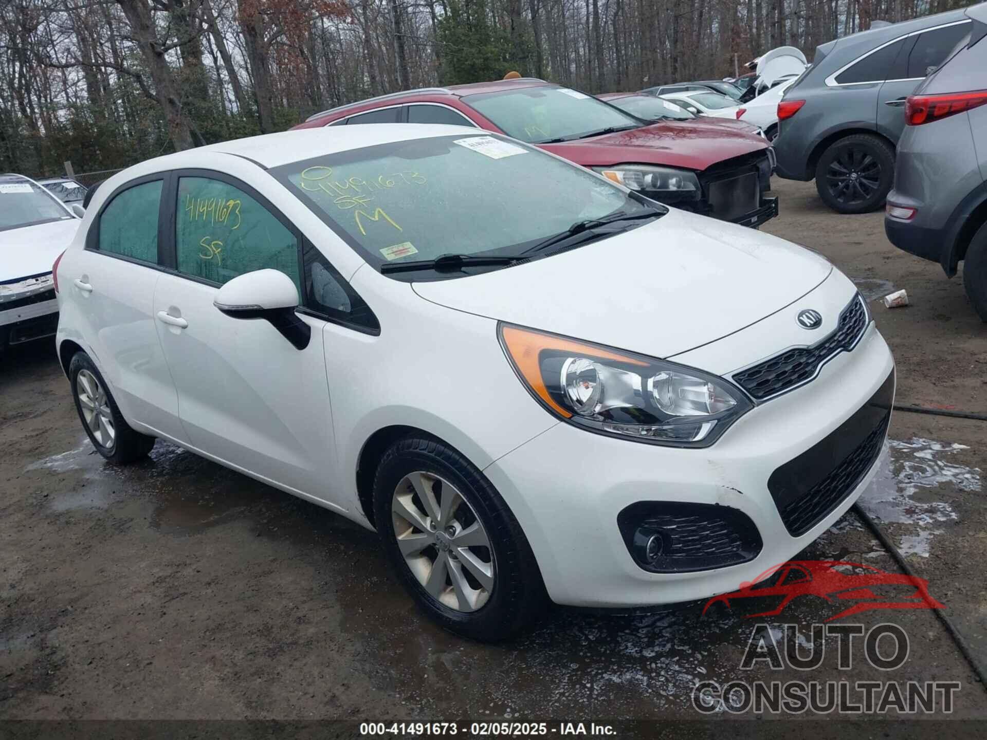 KIA RIO 2013 - KNADN5A36D6239805
