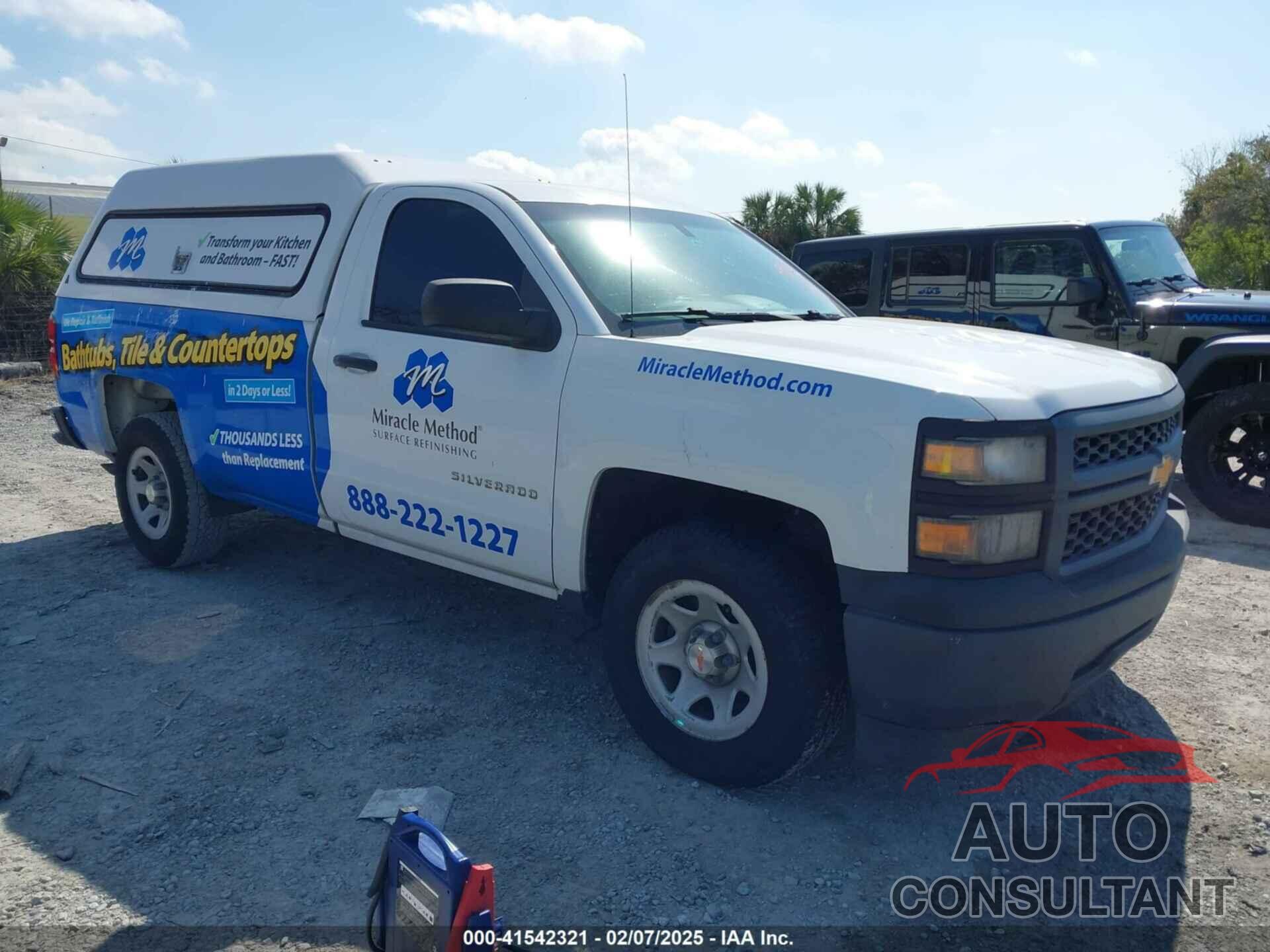 CHEVROLET SILVERADO 1500 2014 - 1GCNCPEH9EZ343736