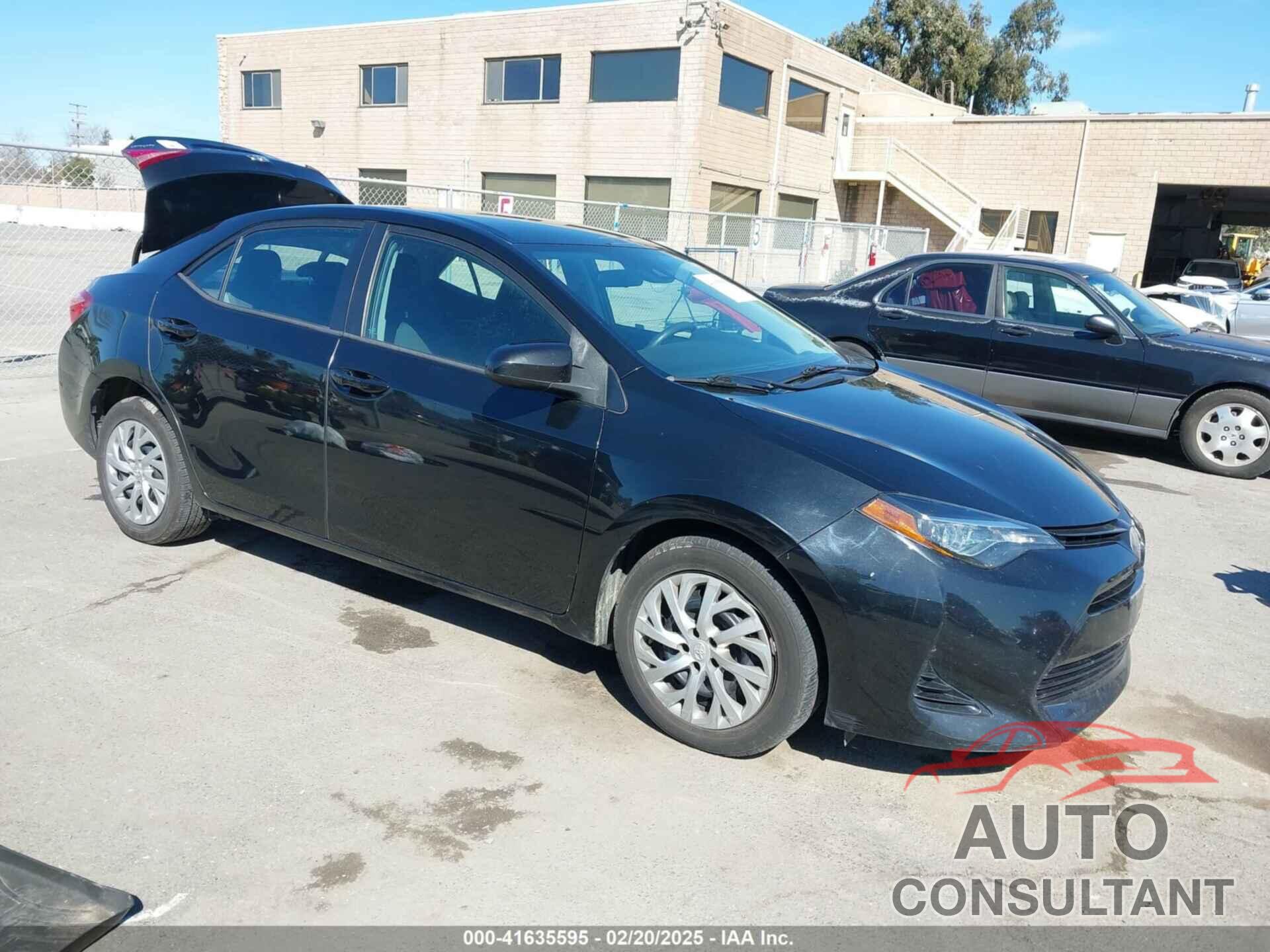 TOYOTA COROLLA 2019 - 2T1BURHE3KC155541