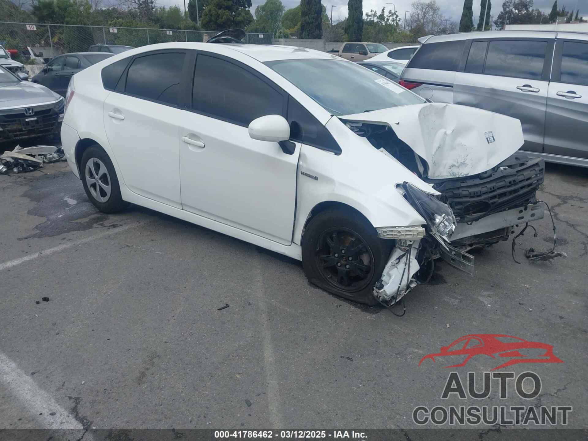 TOYOTA PRIUS 2014 - JTDKN3DU6E0370532