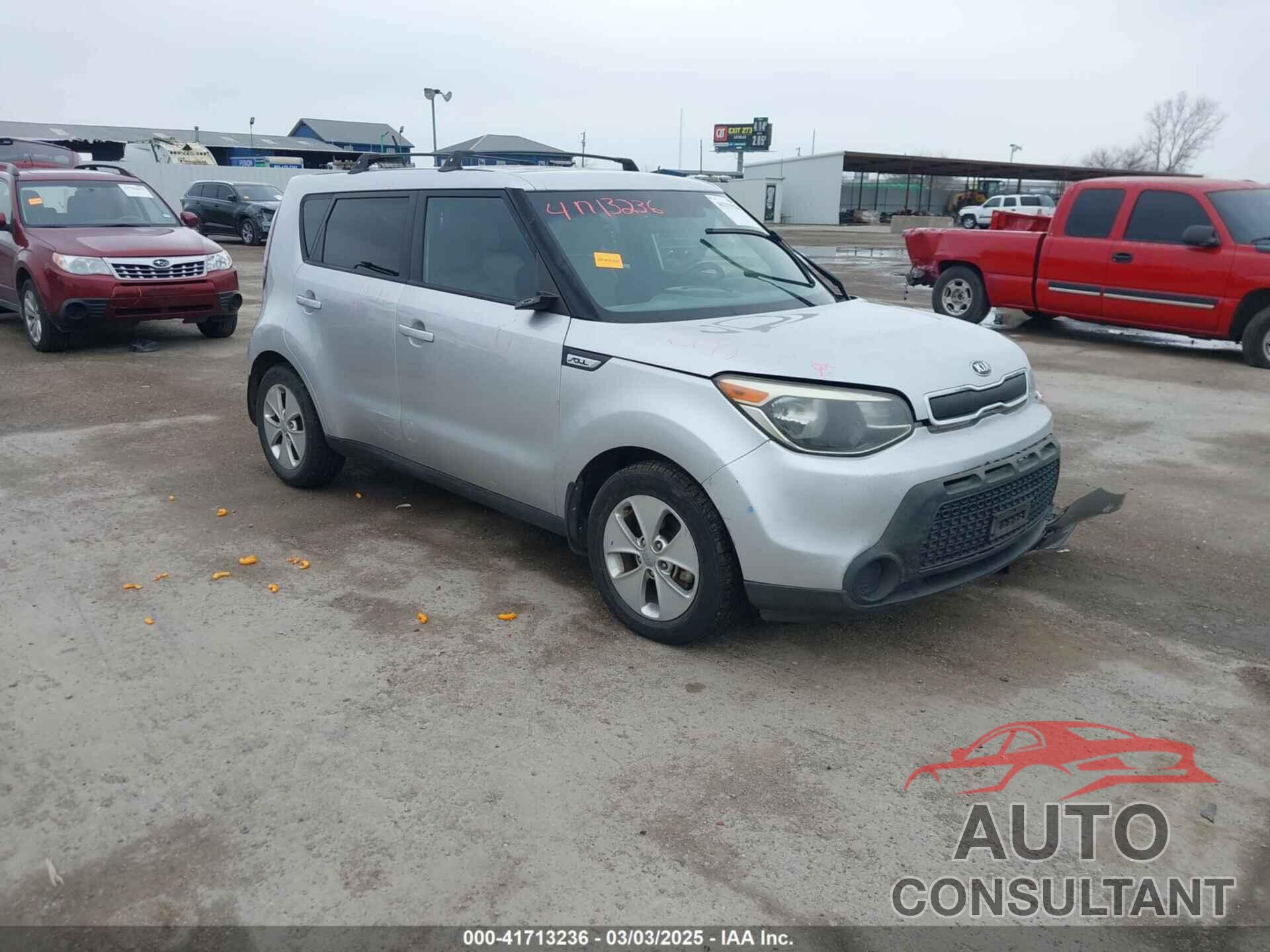 KIA SOUL 2015 - KNDJN2A21F7777241