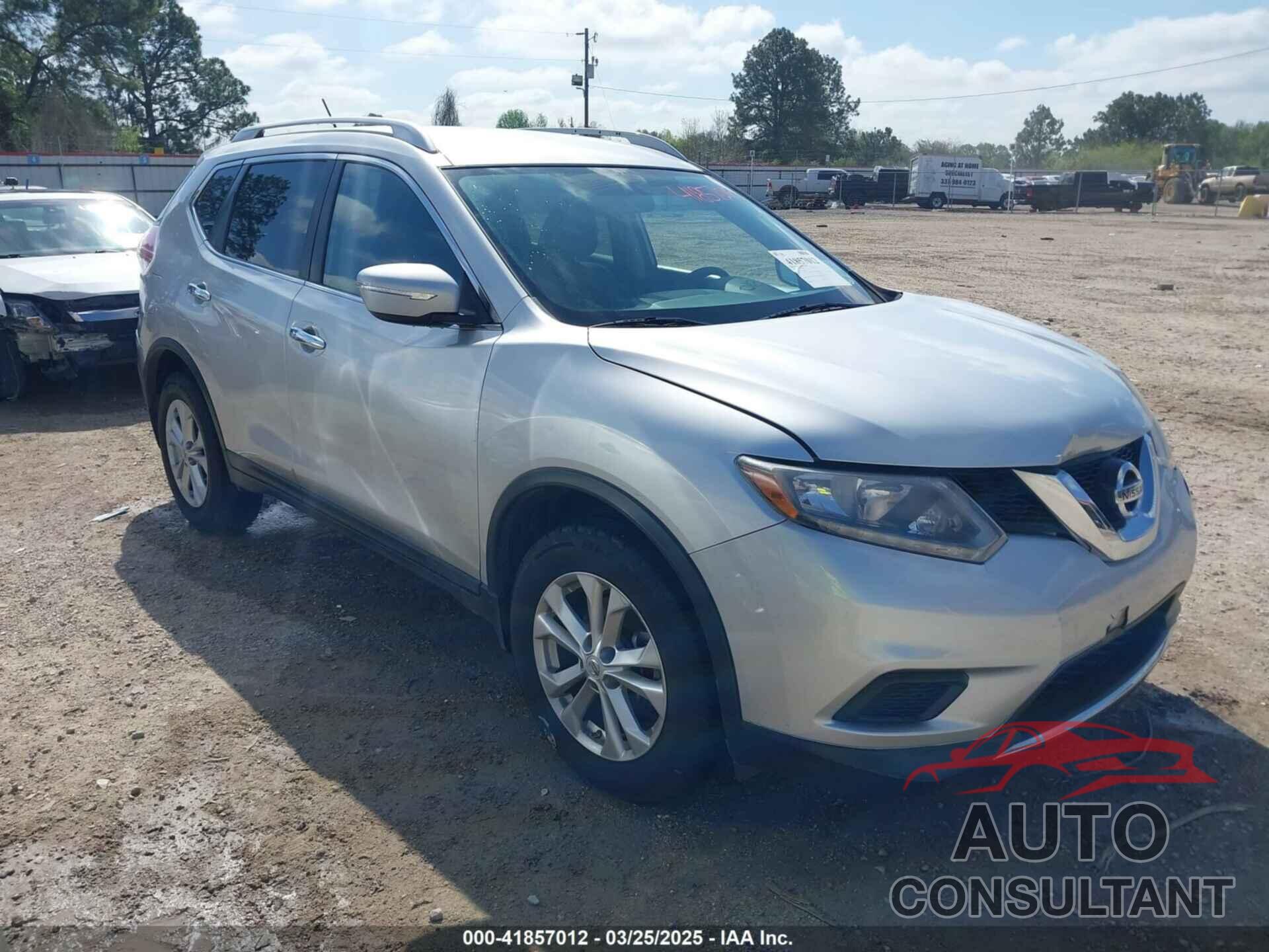 NISSAN ROGUE 2015 - KNMAT2MT0FP575579