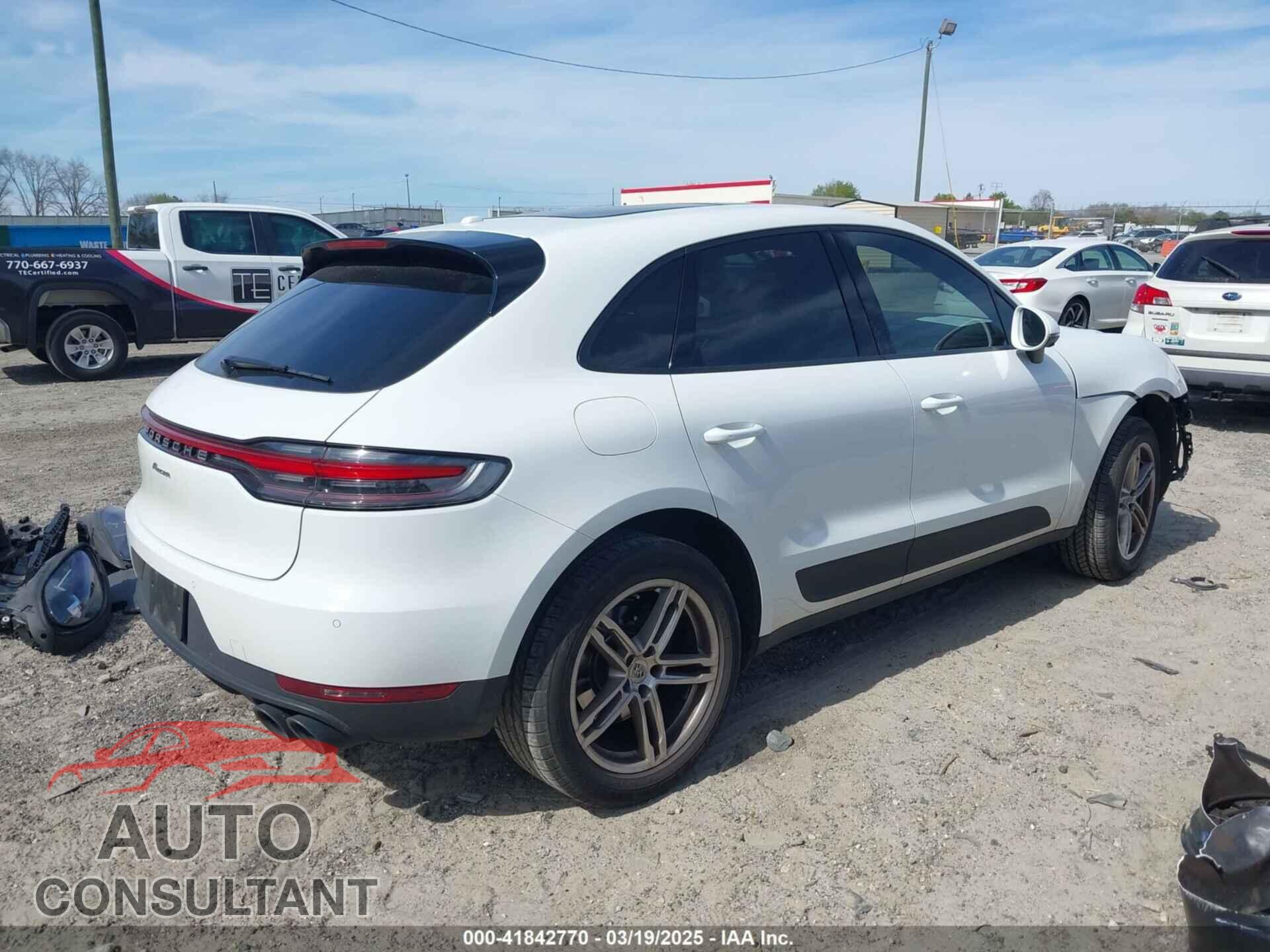 PORSCHE MACAN 2021 - WP1AA2A51MLB12543