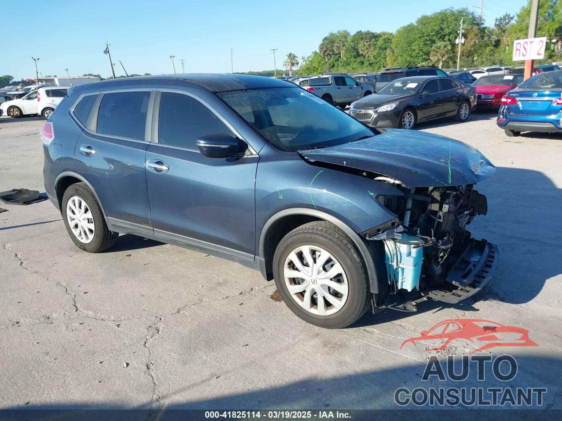 NISSAN ROGUE 2015 - KNMAT2MT7FP551327