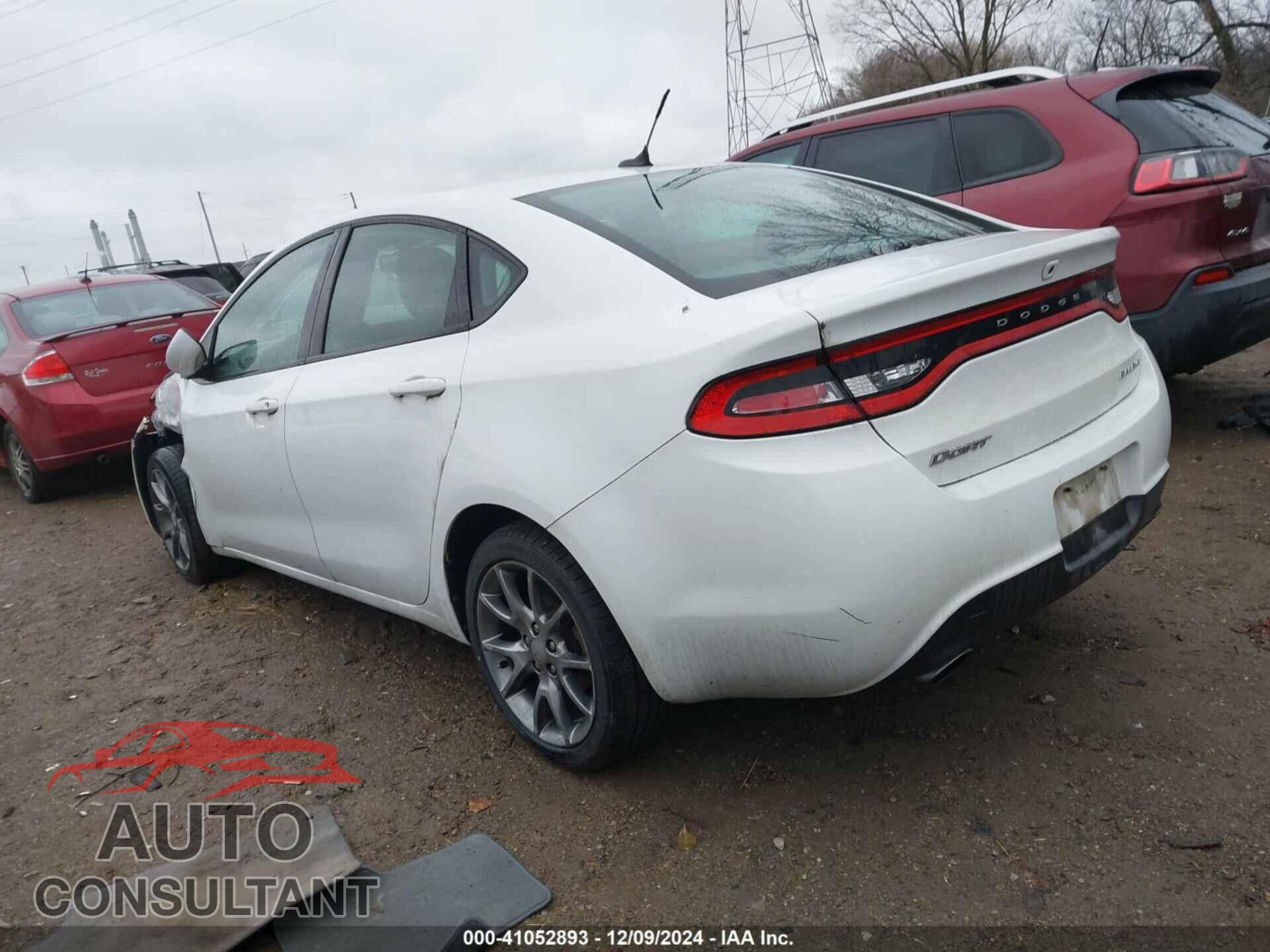 DODGE DART 2013 - 1C3CDFBA6DD143676