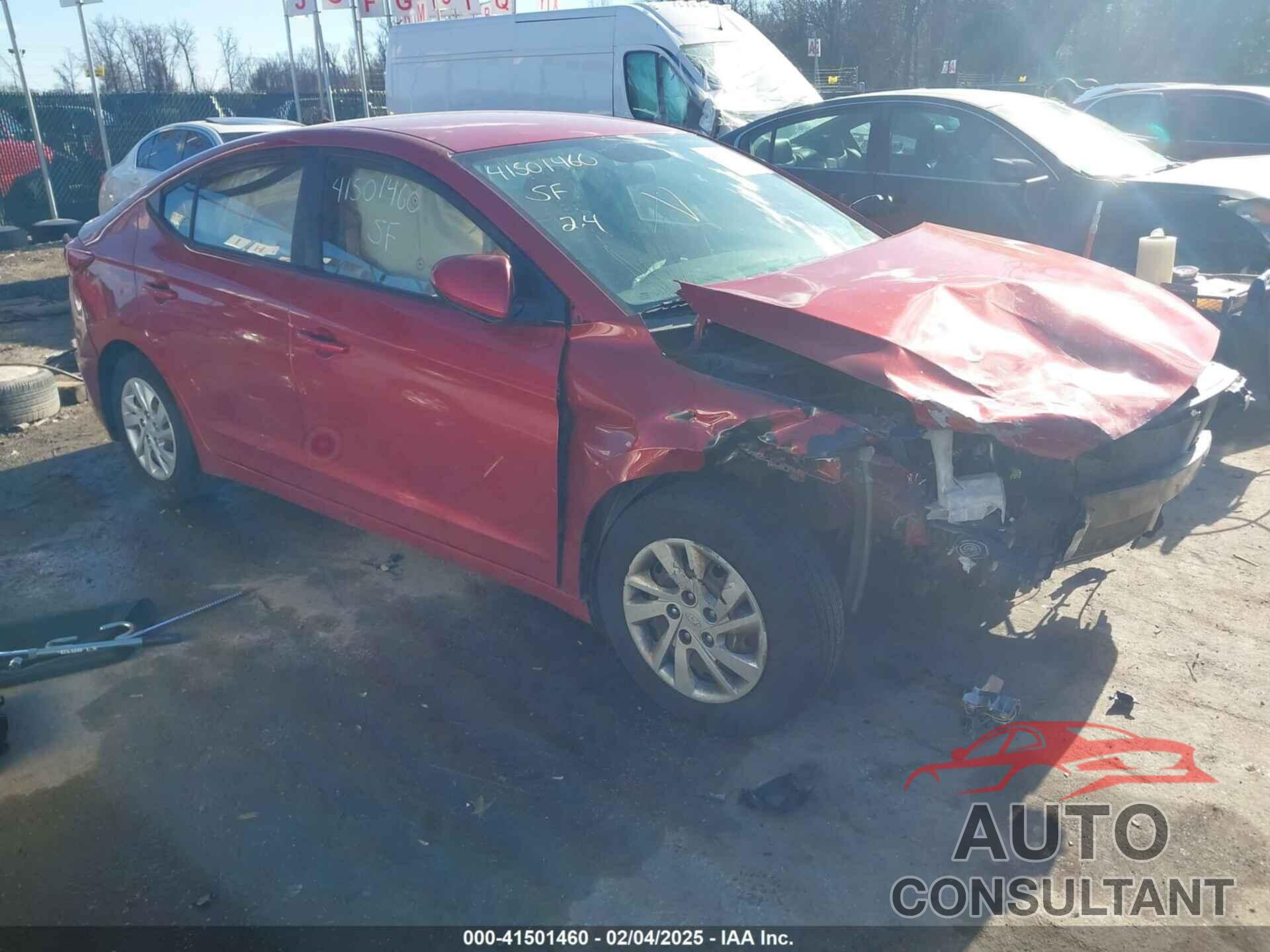 HYUNDAI ELANTRA 2017 - 5NPD74LF9HH207523