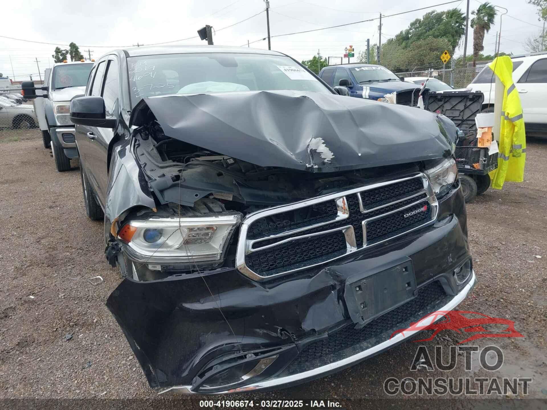 DODGE DURANGO 2019 - 1C4RDHAG8KC684691