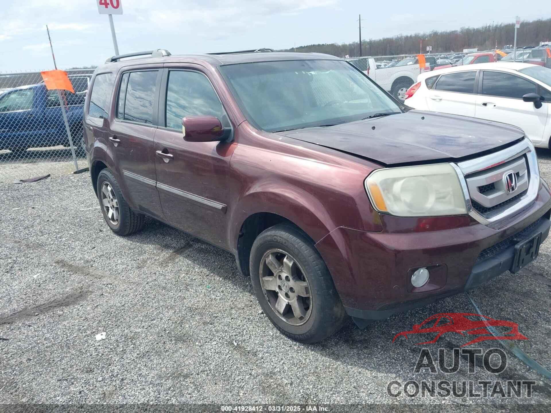 HONDA PILOT 2010 - 5FNYF4H95AB040721