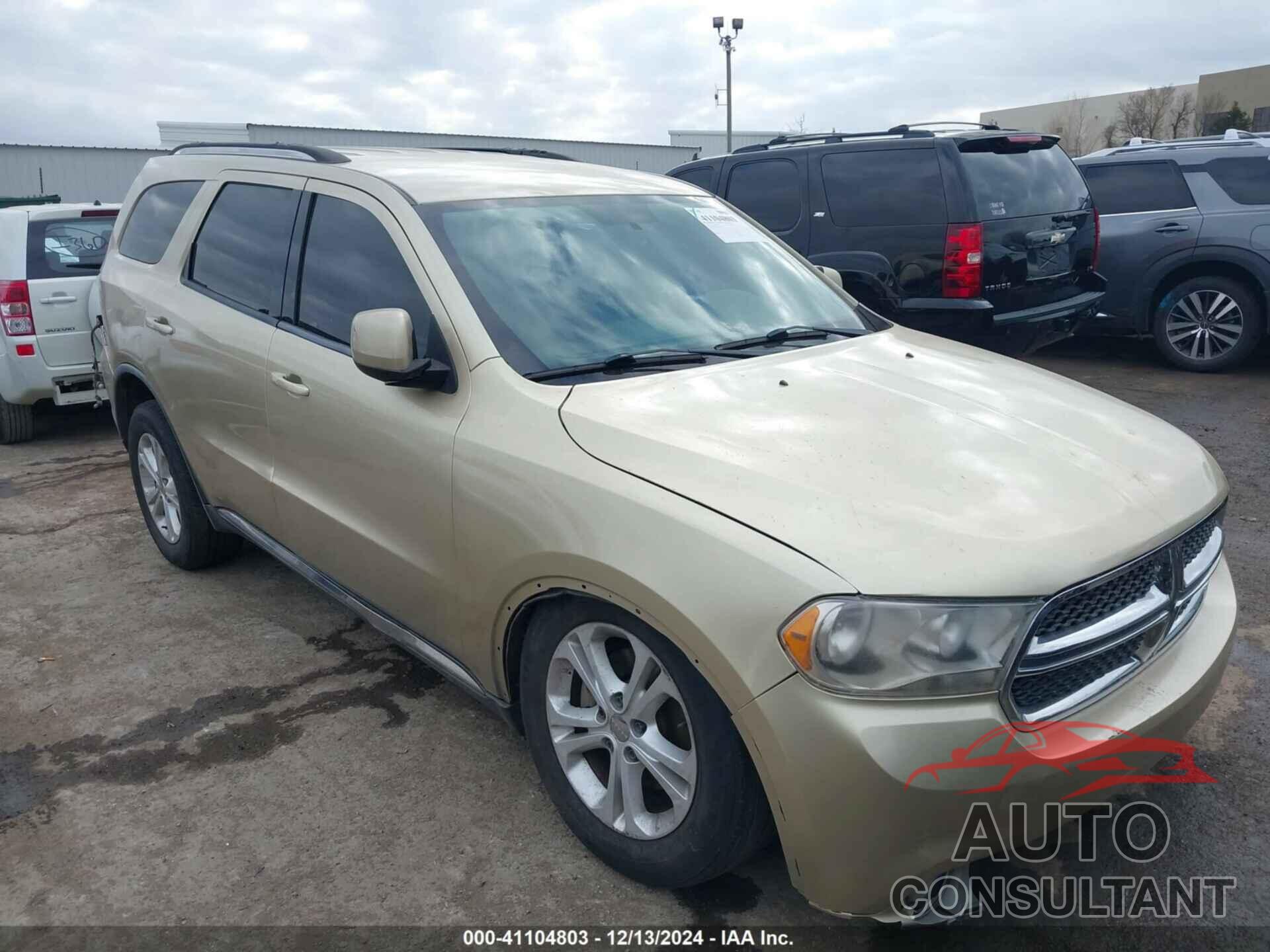 DODGE DURANGO 2011 - 1D4RD2GG2BC618368