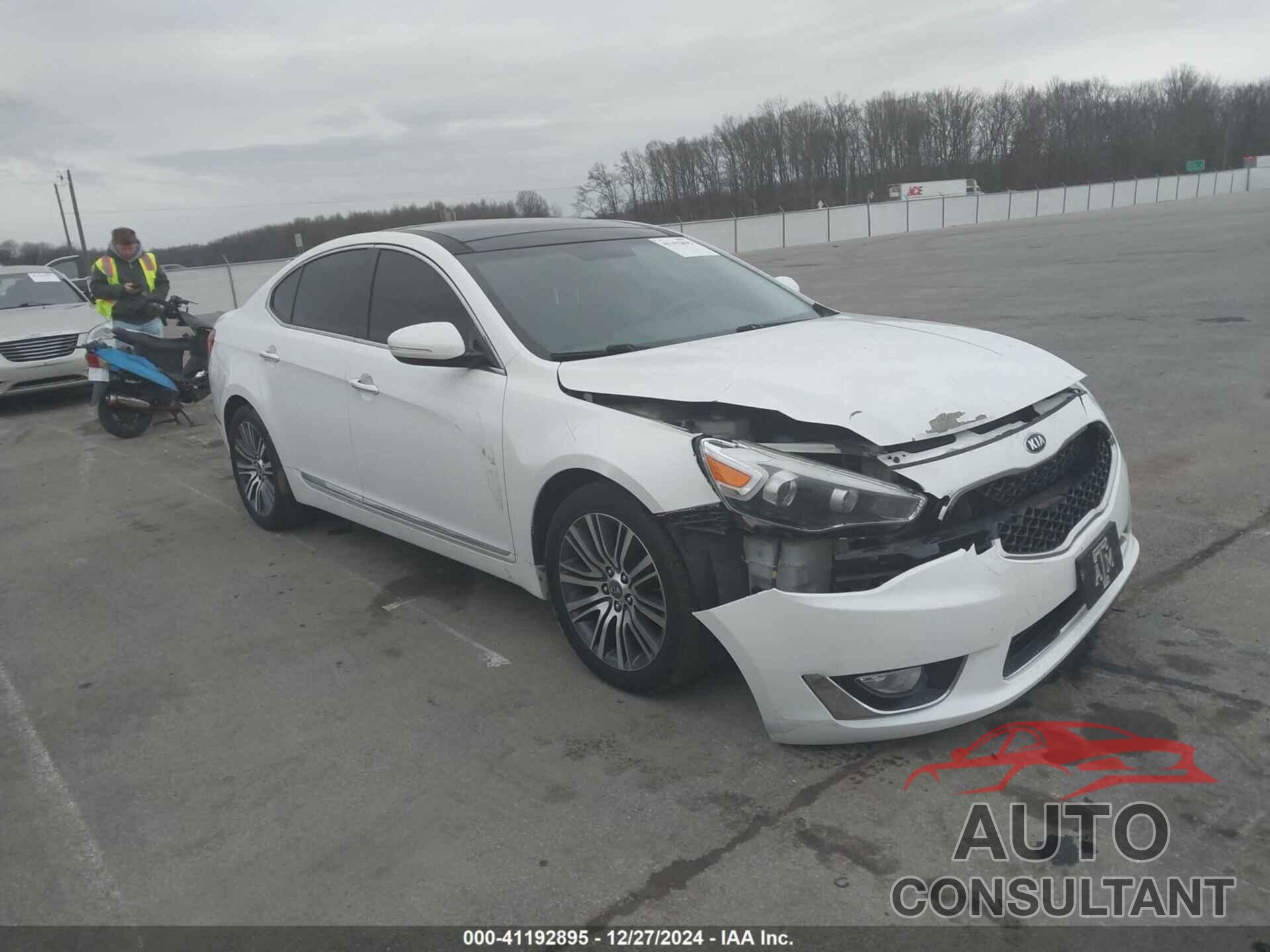 KIA CADENZA 2015 - KNALN4D75F5173387