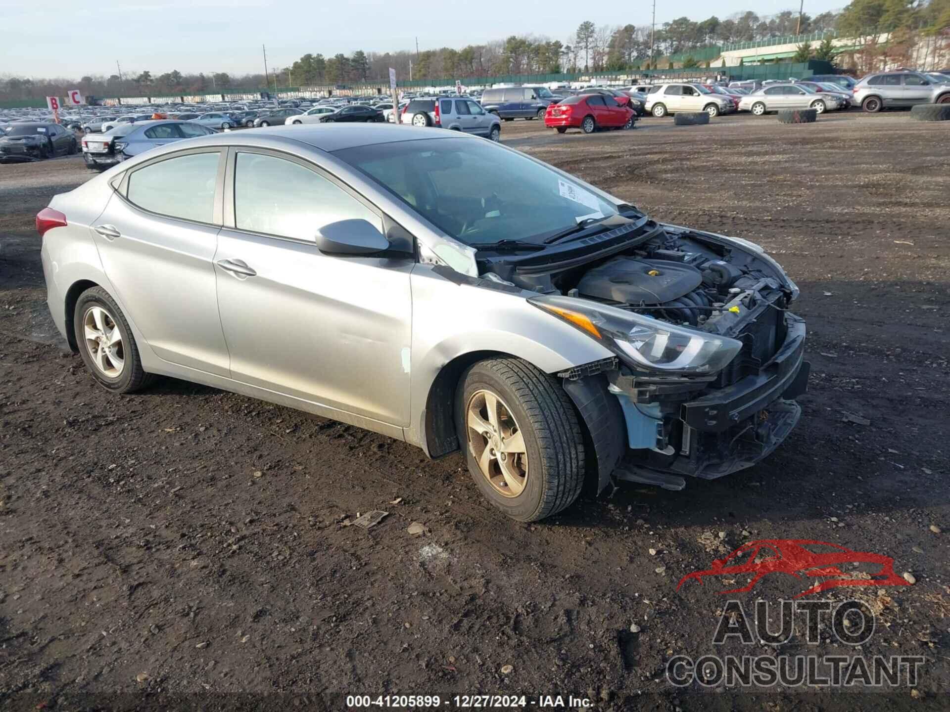 HYUNDAI ELANTRA 2015 - KMHDH4AE6FU443326