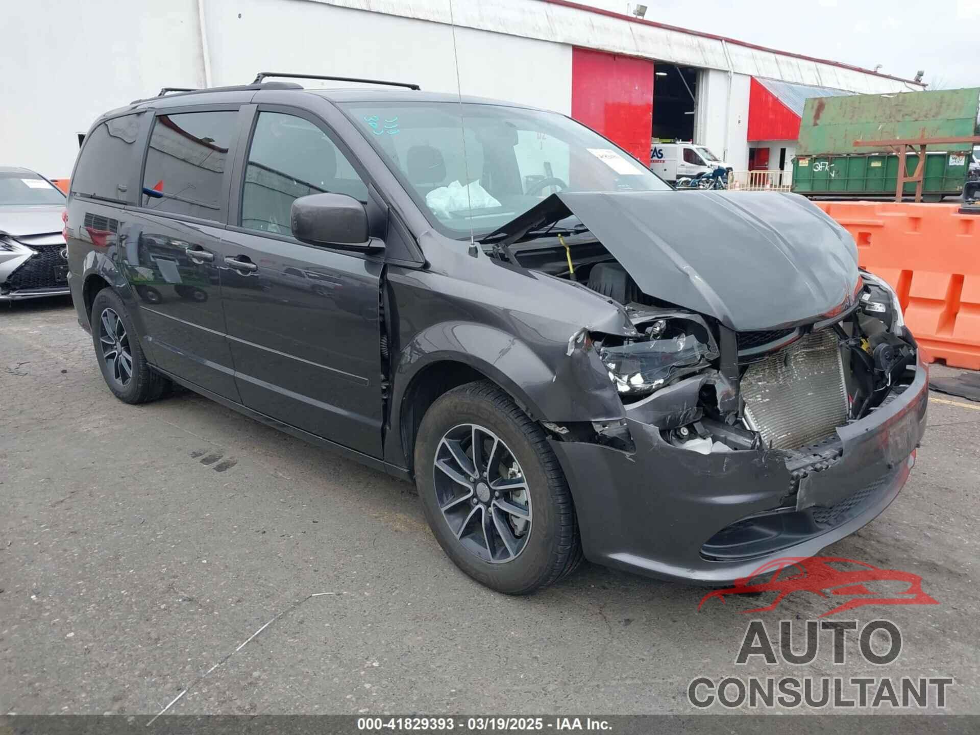 DODGE GRAND CARAVAN 2017 - 2C4RDGBG2HR843813