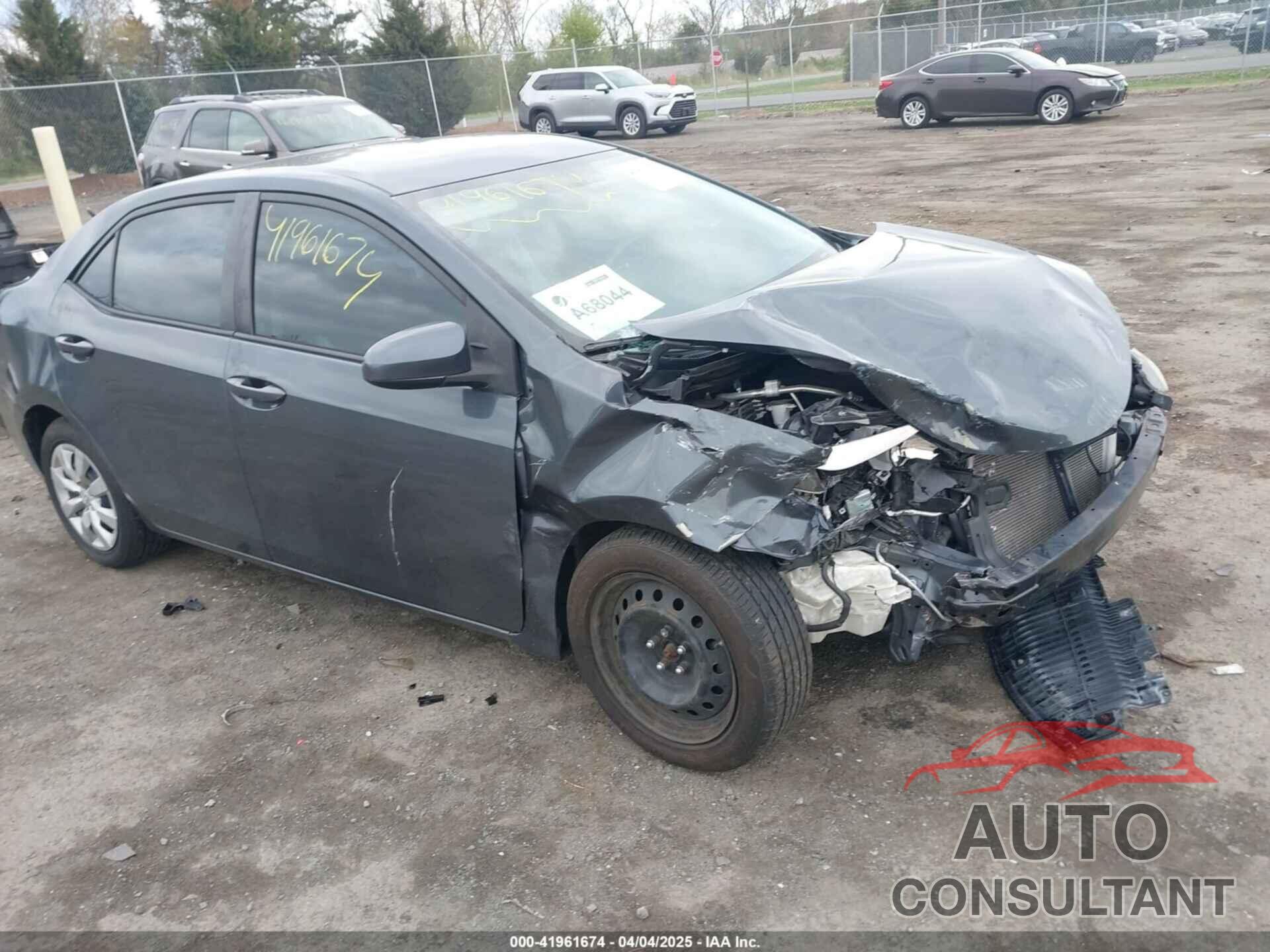 TOYOTA COROLLA 2014 - 2T1BURHE2EC228676