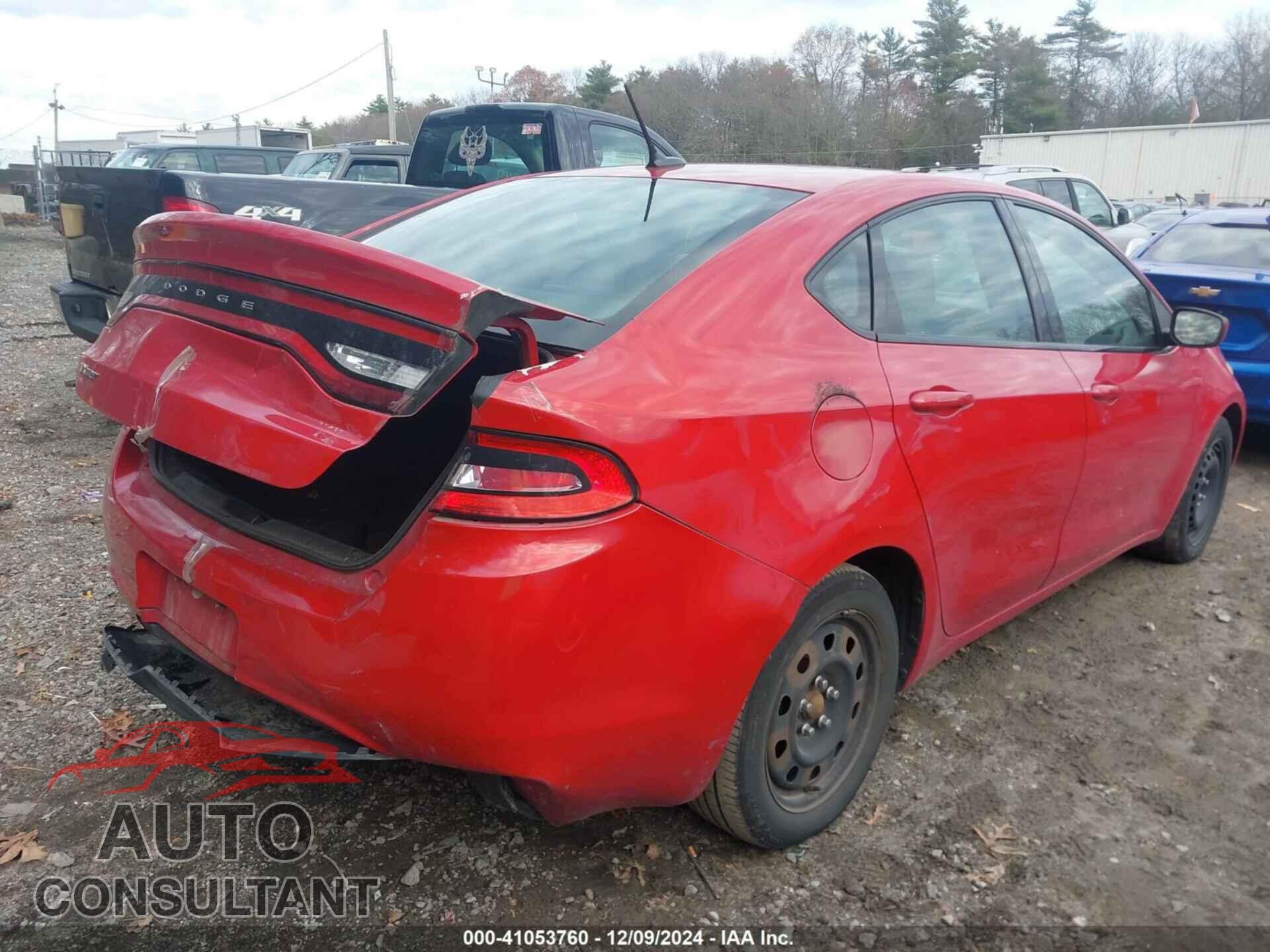 DODGE DART 2014 - 1C3CDFAA4ED693039