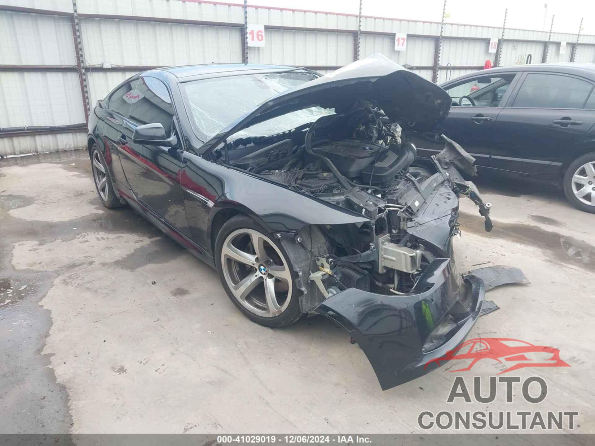 BMW 650I 2010 - WBAEA5C52ACV93607