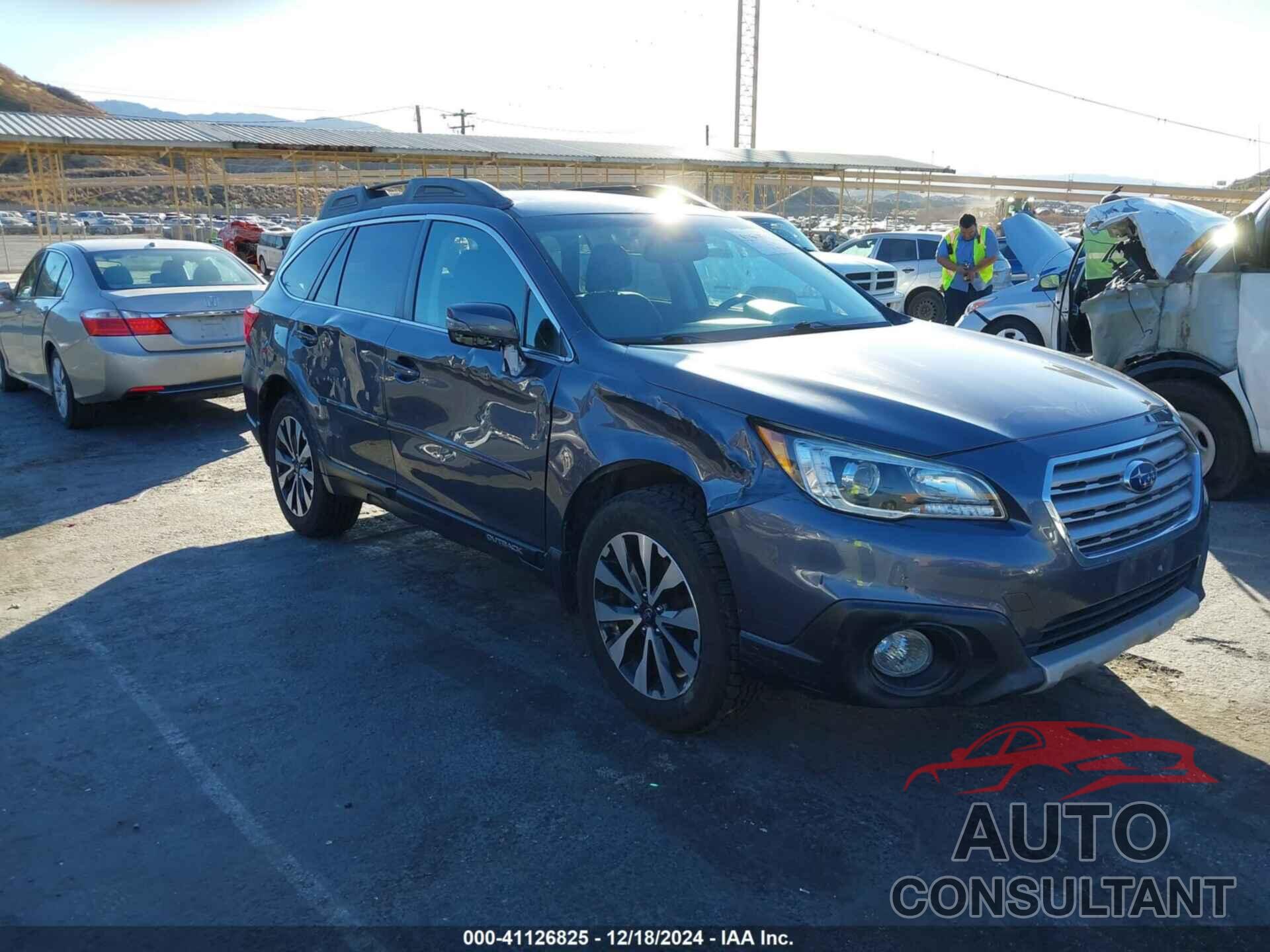 SUBARU OUTBACK 2016 - 4S4BSANC7G3276739