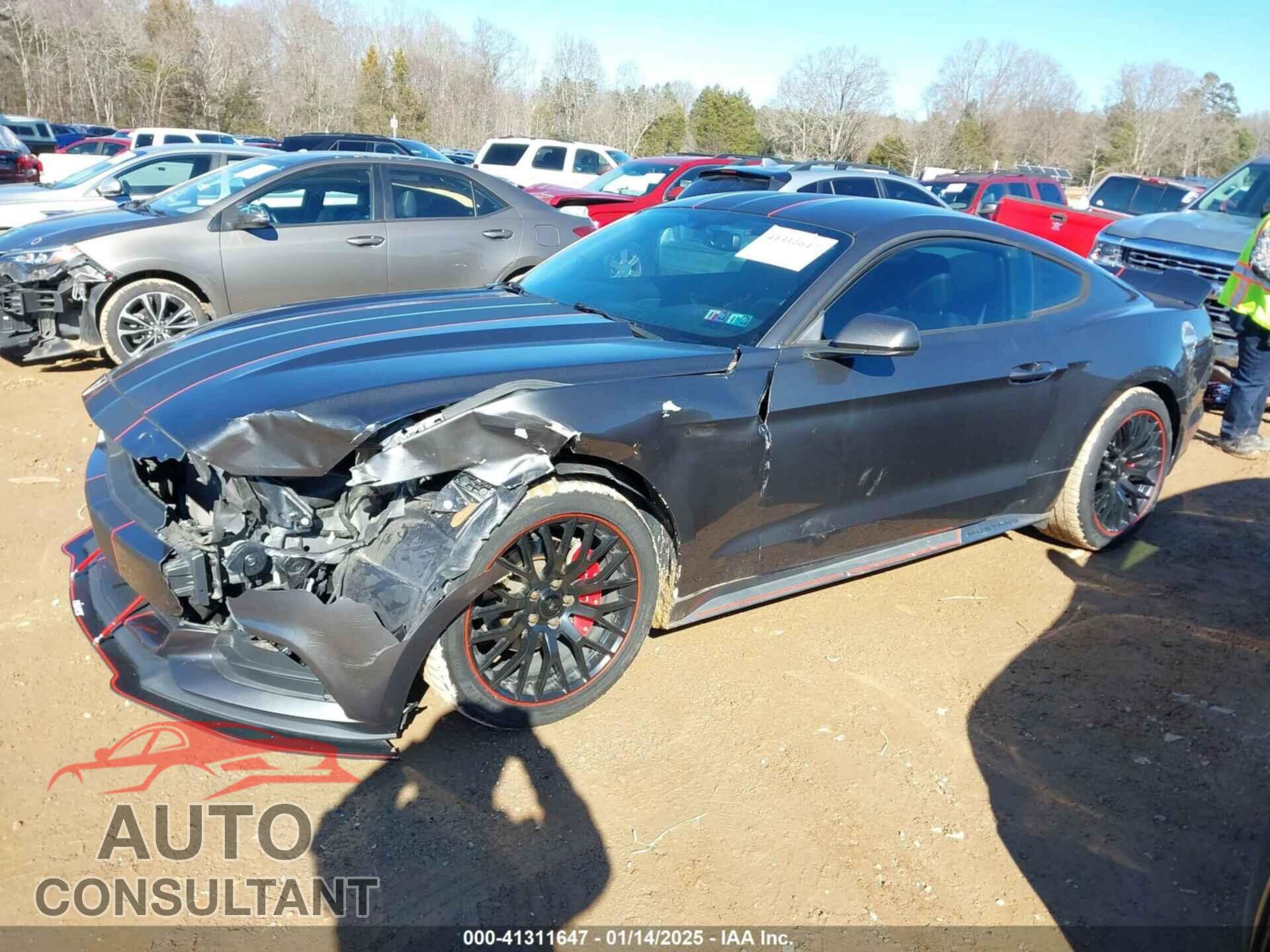 FORD MUSTANG 2017 - 1FA6P8AM2H5338767