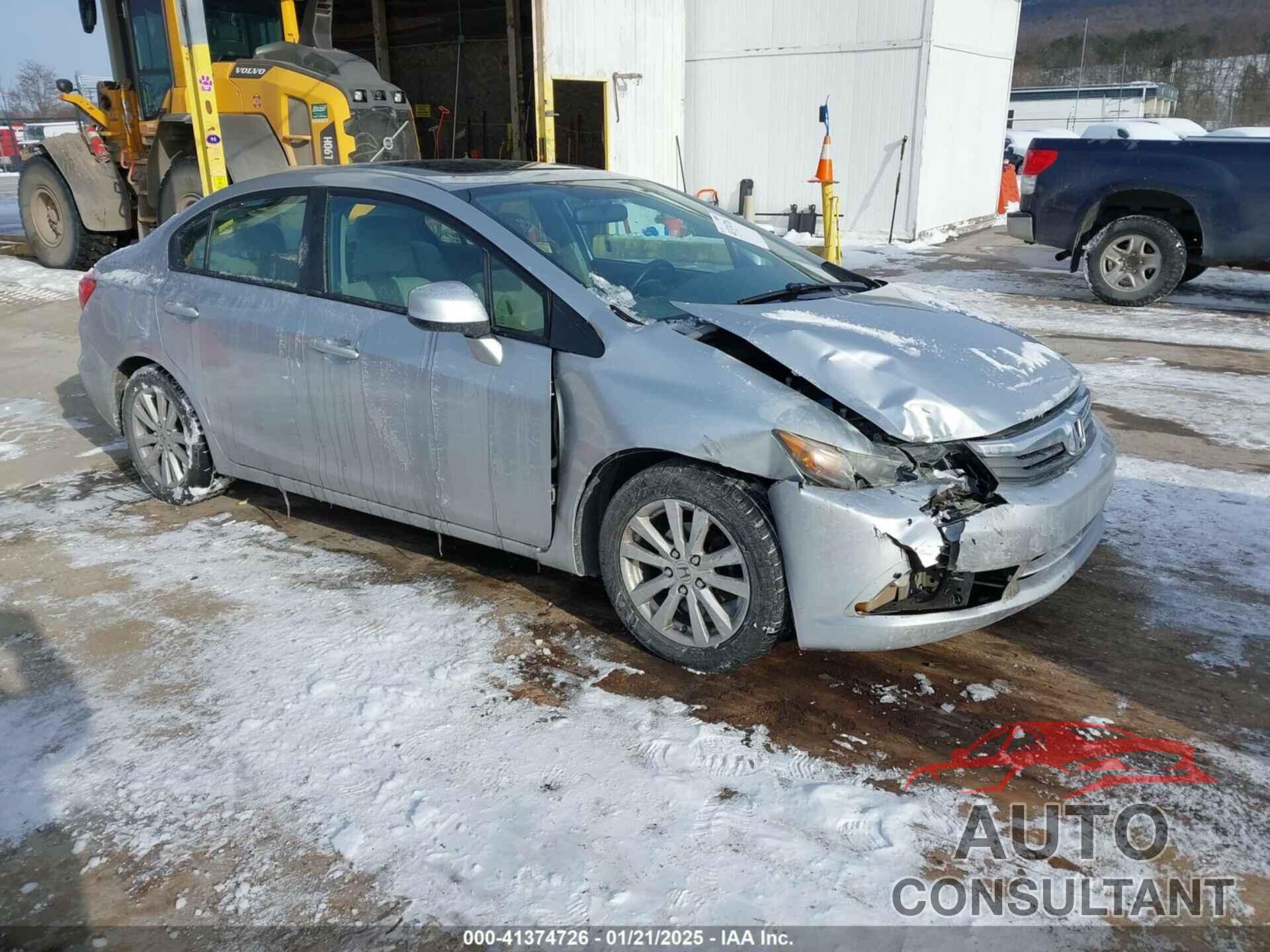 HONDA CIVIC 2012 - 2HGFB2F84CH602835