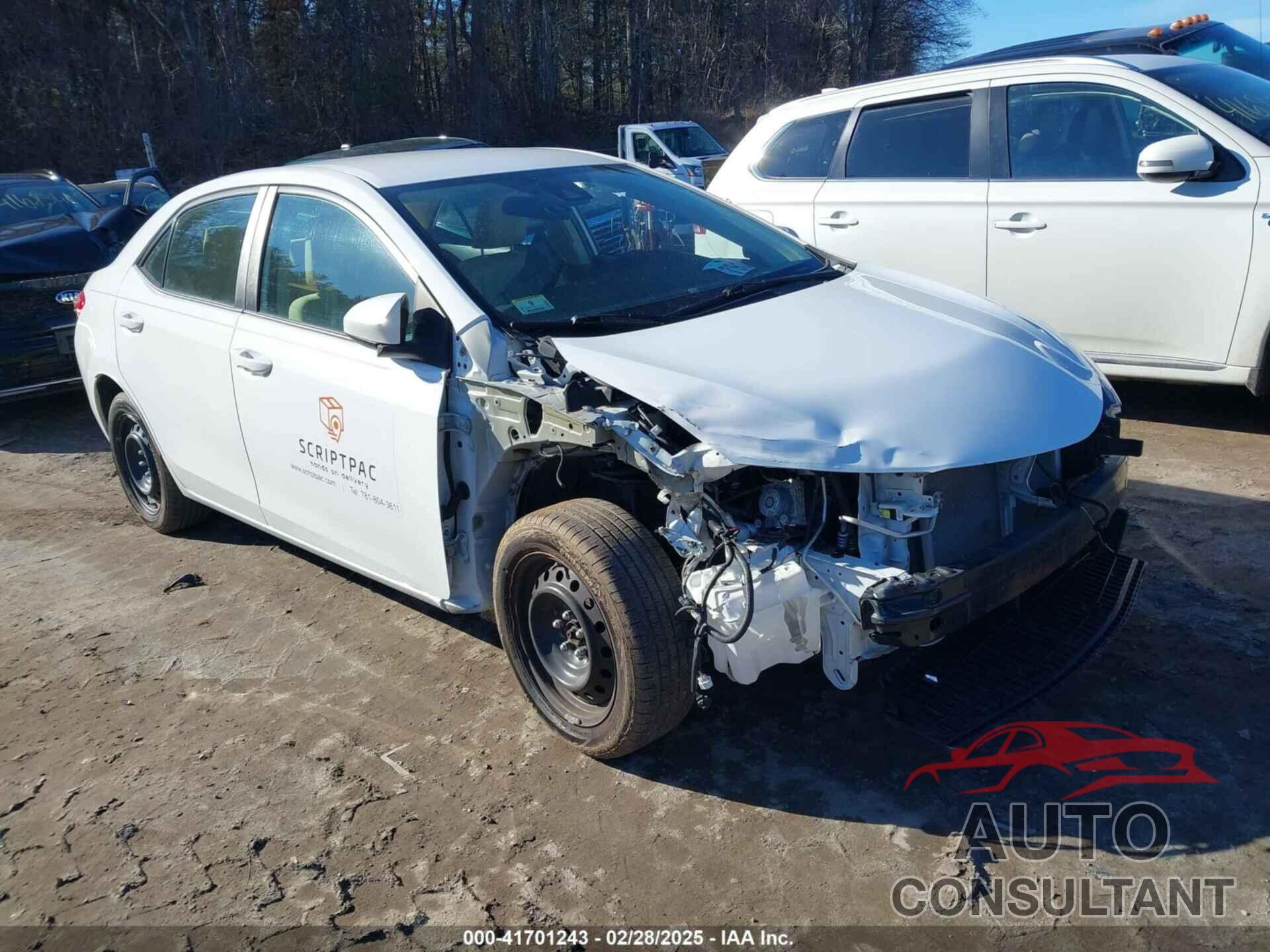 TOYOTA COROLLA 2018 - 2T1BURHE1JC022792