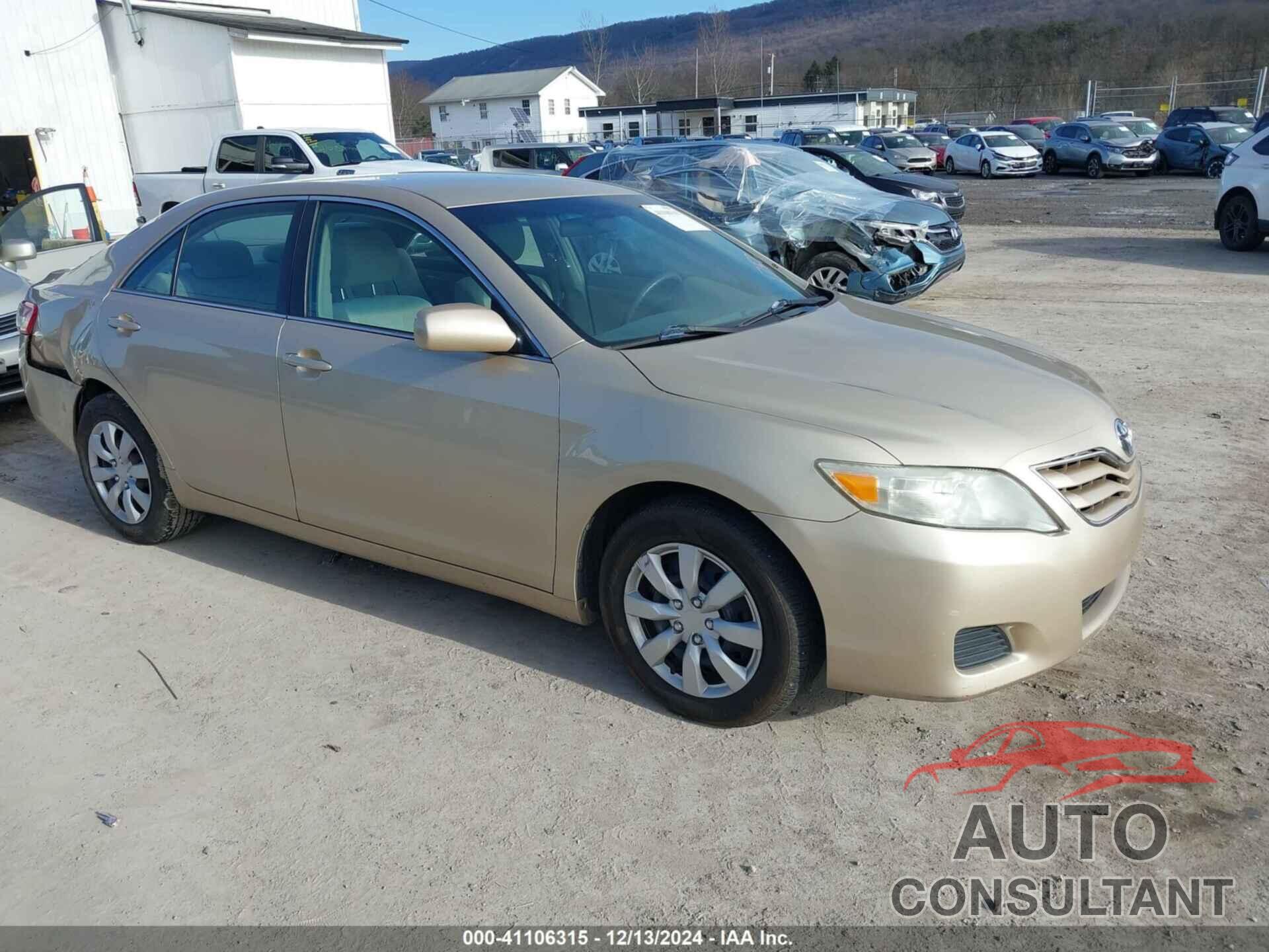 TOYOTA CAMRY 2010 - 4T4BF3EK9AR021752
