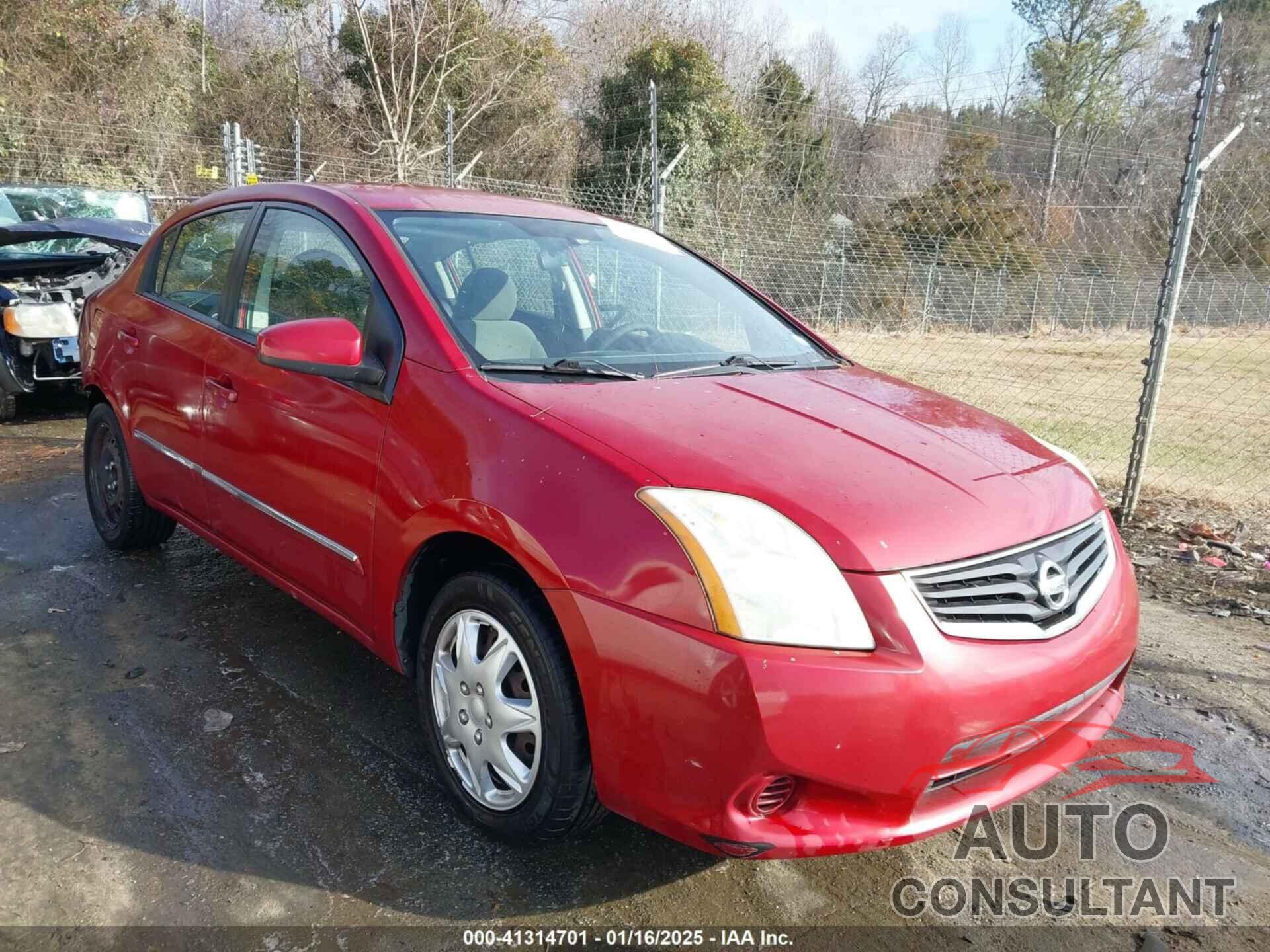 NISSAN SENTRA 2011 - 3N1AB6AP4BL705860