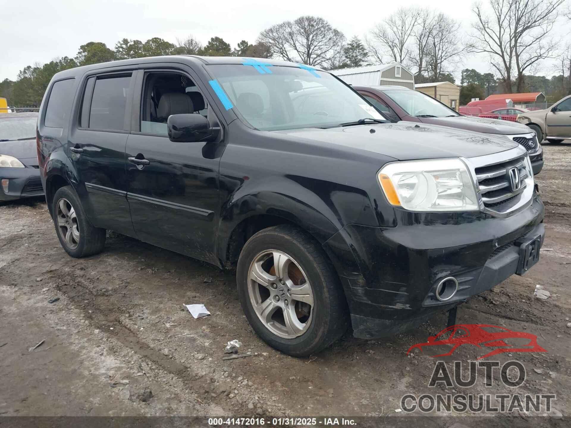 HONDA PILOT 2013 - 5FNYF3H58DB028459