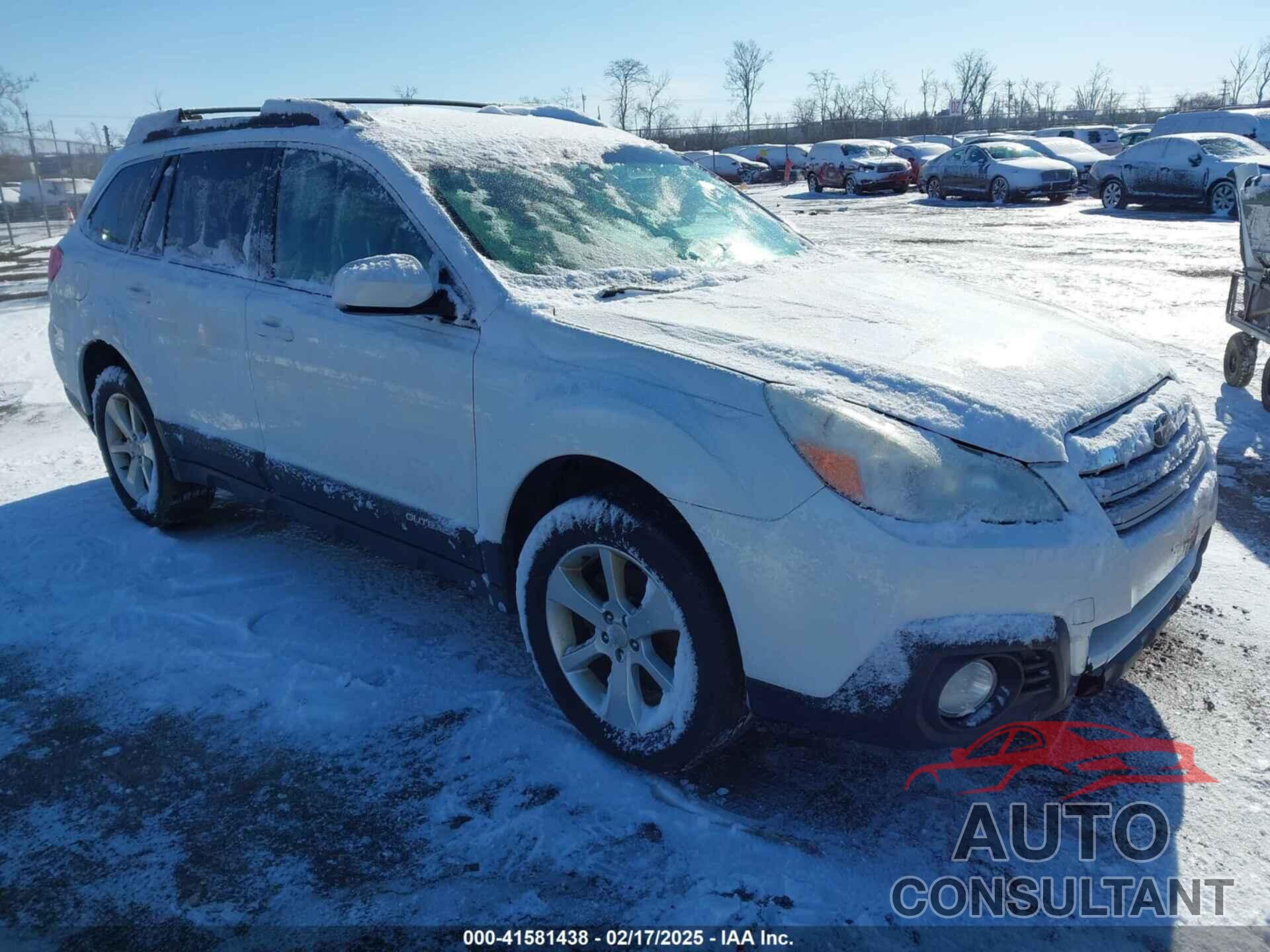 SUBARU OUTBACK 2013 - 4S4BRBCC4D3278416