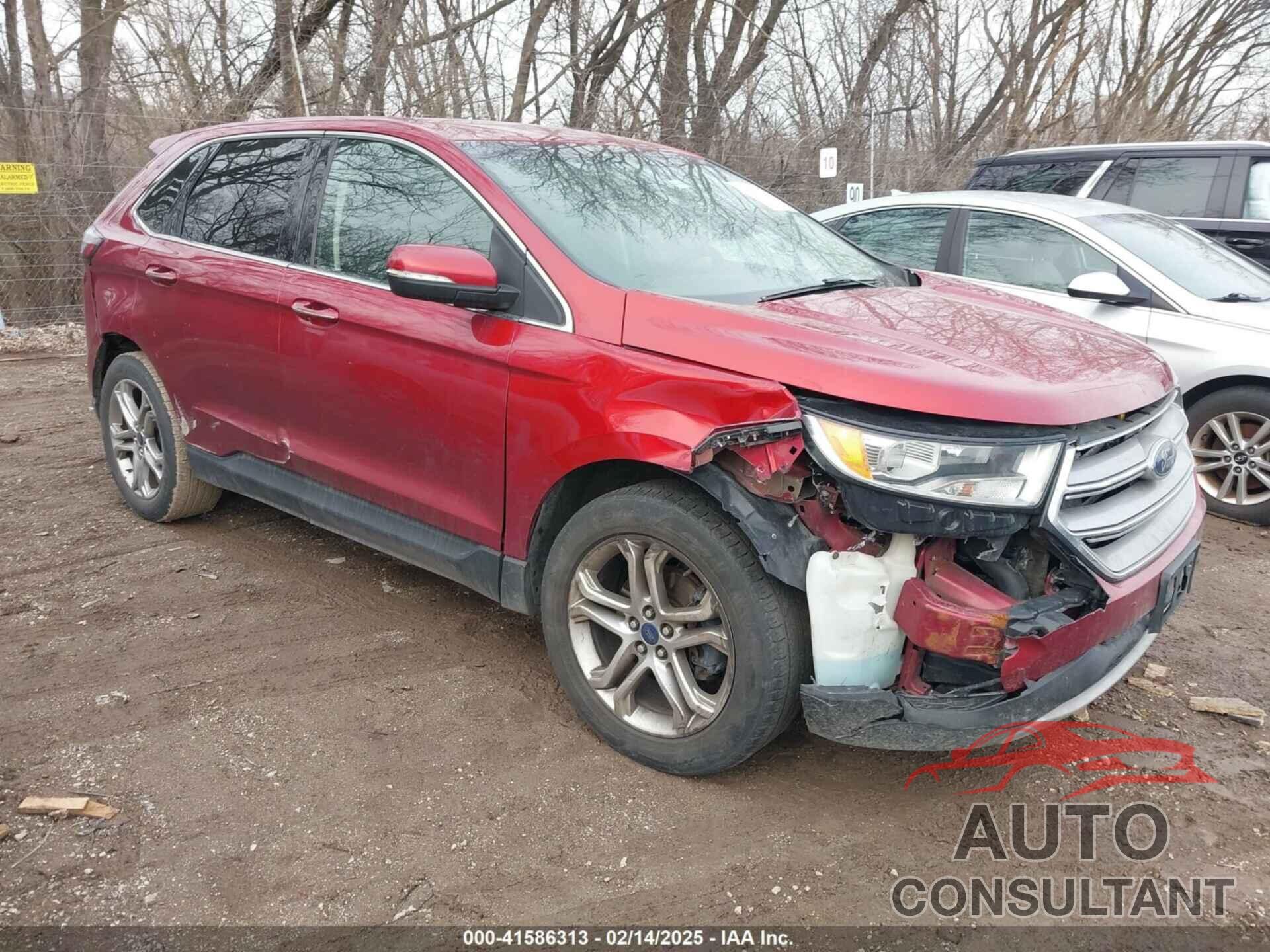 FORD EDGE 2017 - 2FMPK3K90HBB38231