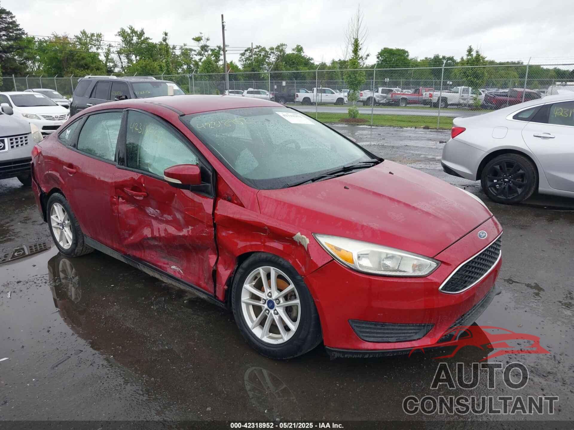 FORD FOCUS 2016 - 1FADP3F2XGL279219