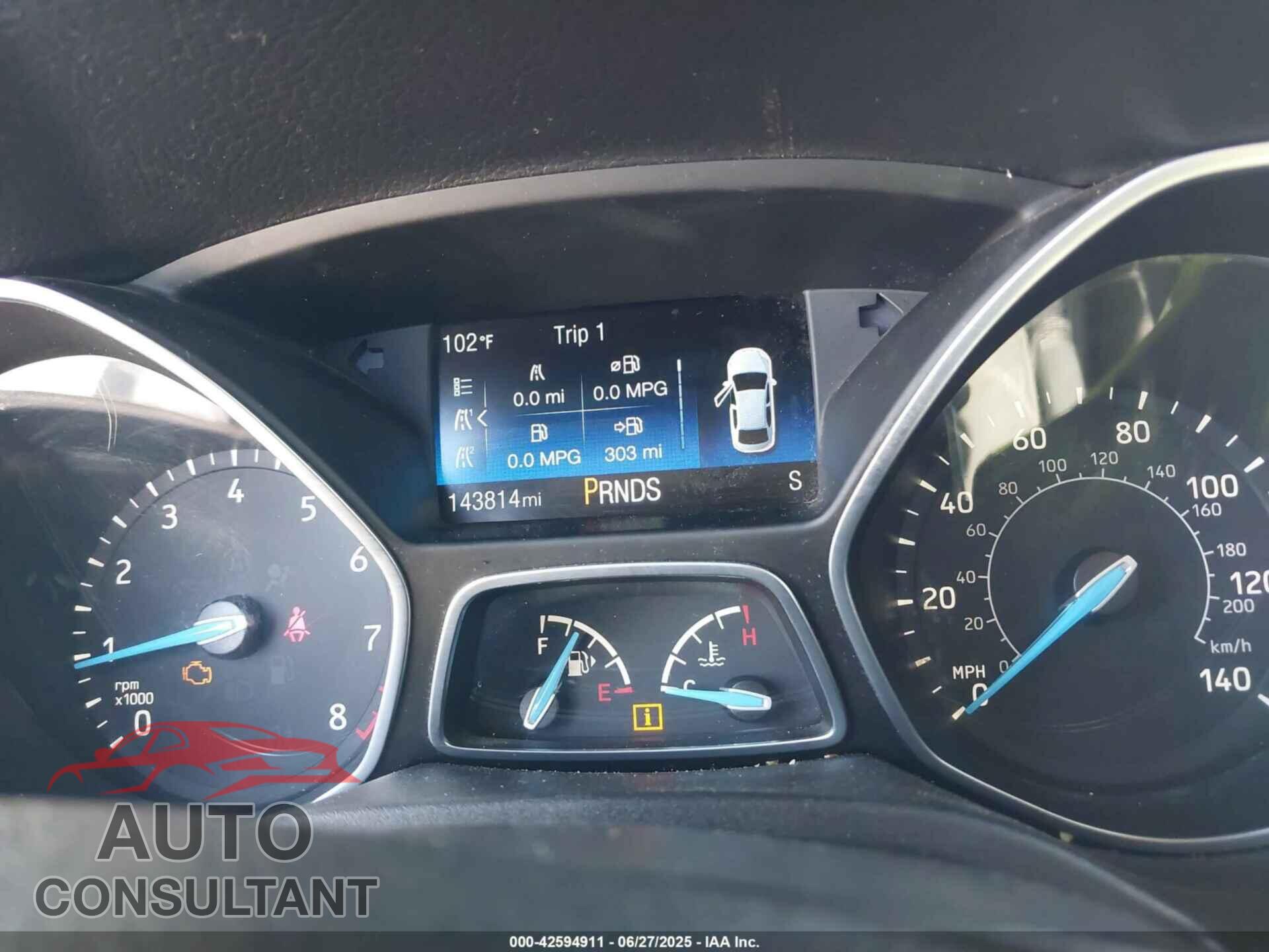 FORD FOCUS 2017 - 1FADP3FE3HL206074