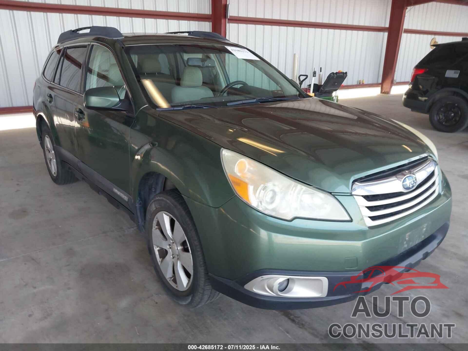 SUBARU OUTBACK 2010 - 4S4BRBGCXA3358258