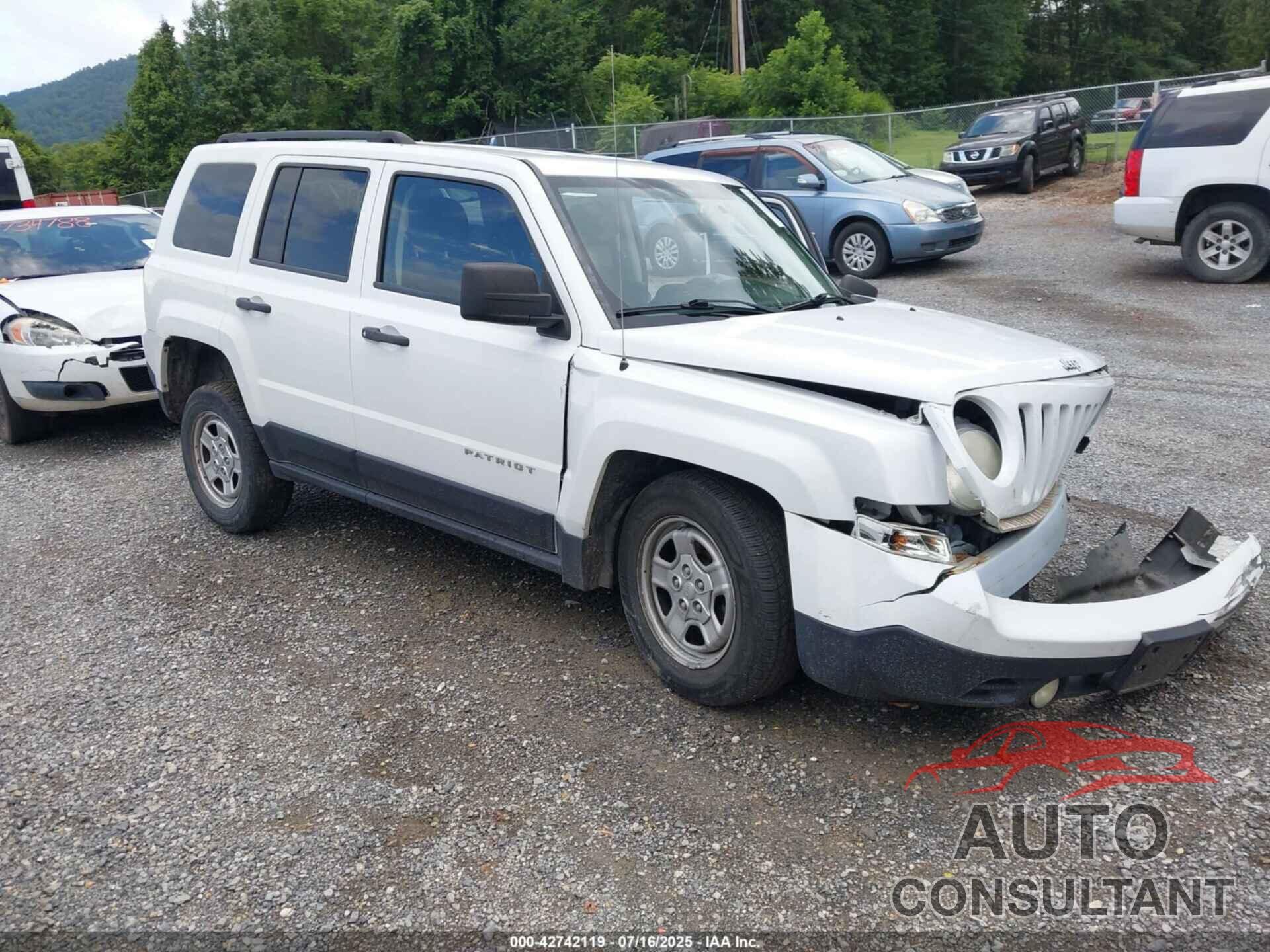 JEEP PATRIOT 2012 - 1C4NJRBB2CD608492
