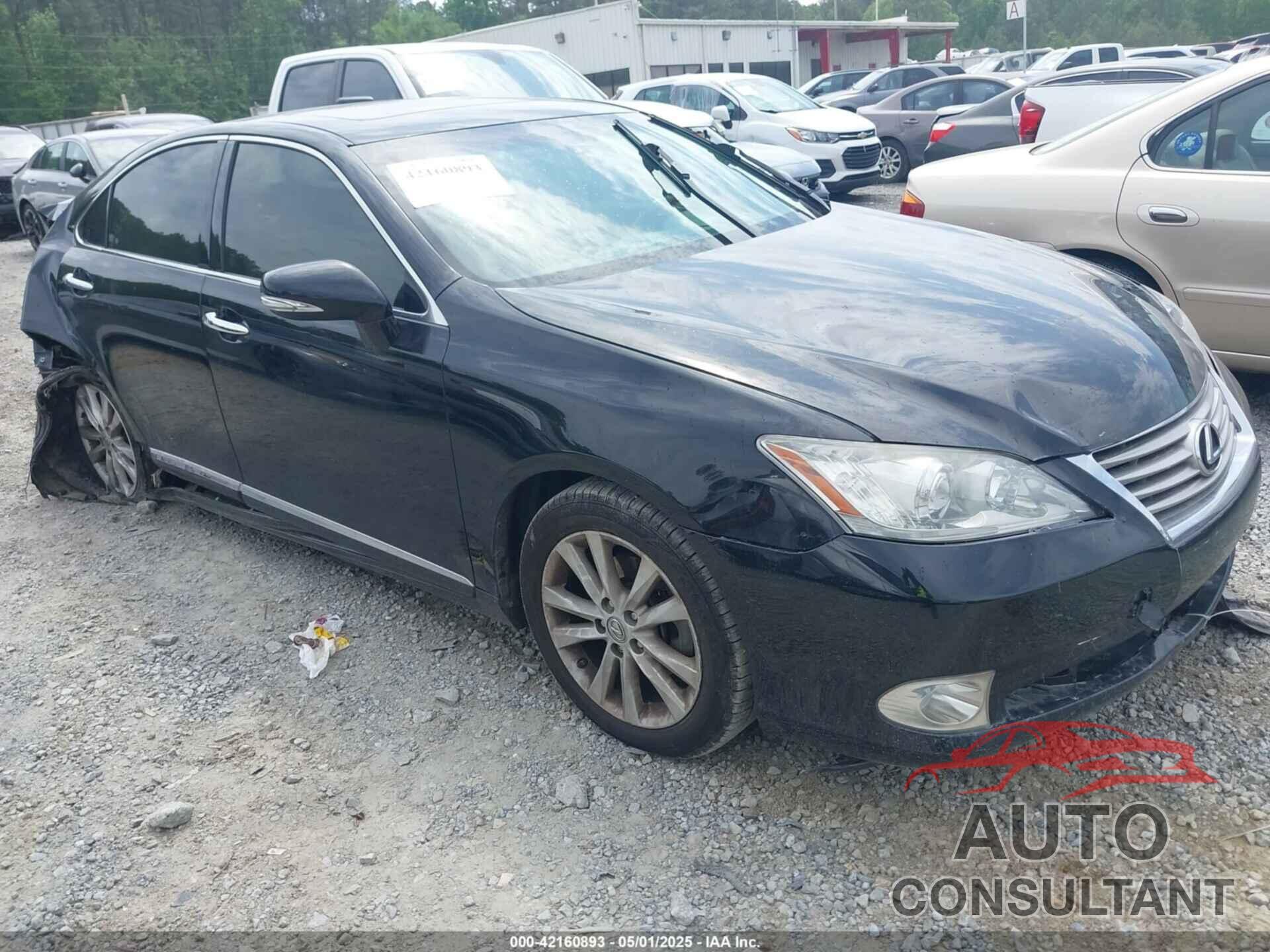 LEXUS ES 350 2012 - JTHBK1EG8C2509145