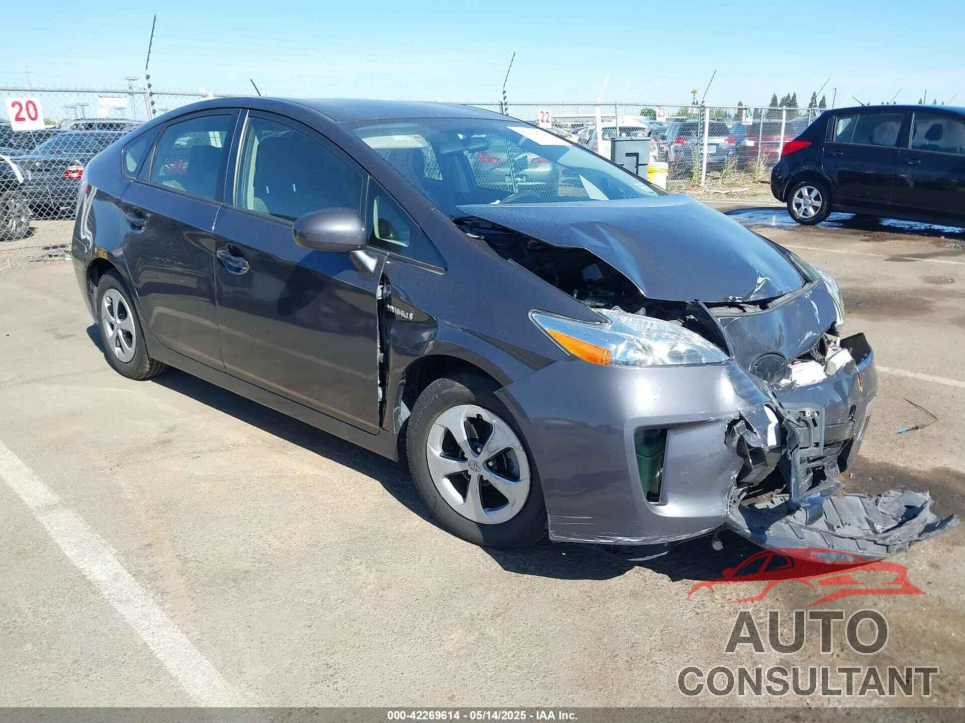 TOYOTA PRIUS 2013 - JTDKN3DU2D1724412