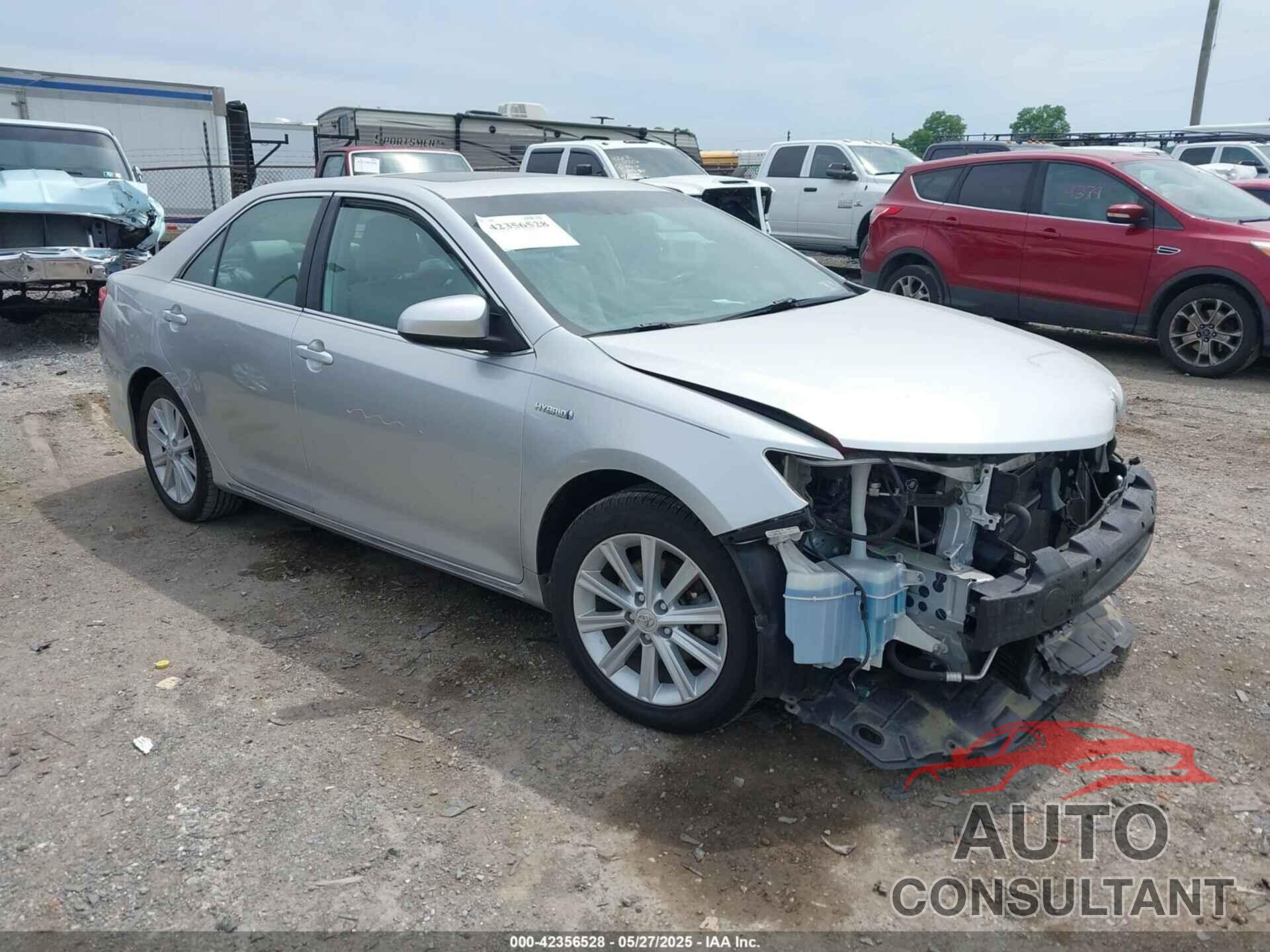 TOYOTA CAMRY HYBRID 2012 - 4T1BD1FK4CU051148