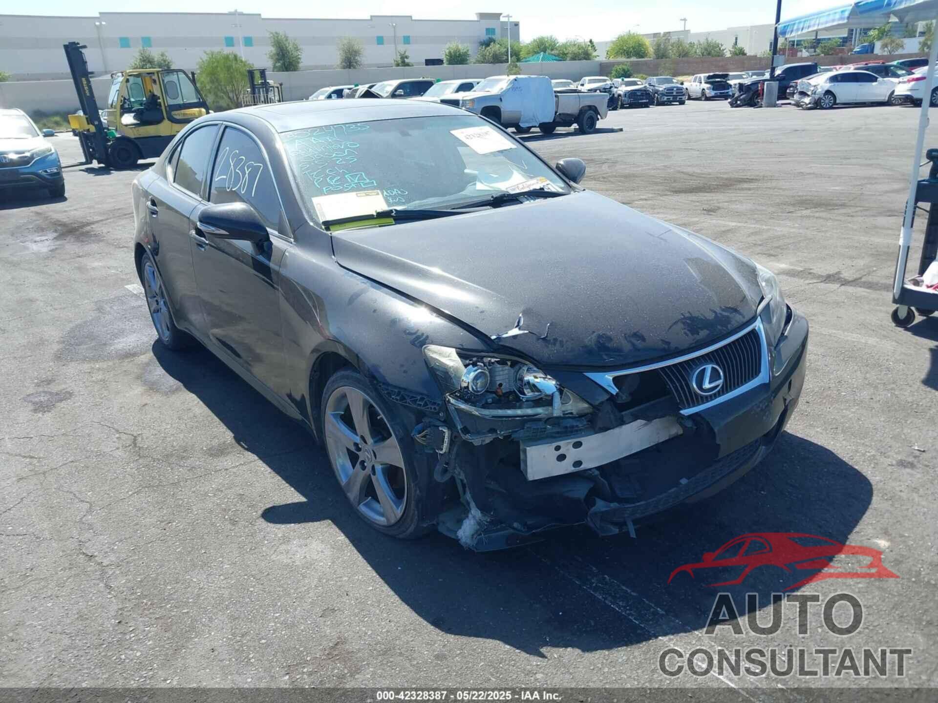 LEXUS IS 250 2013 - JTHBF5C20D5192044