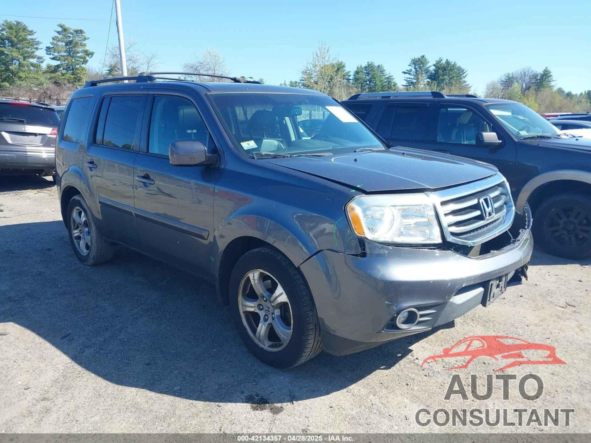 HONDA PILOT 2014 - 5FNYF4H71EB025413
