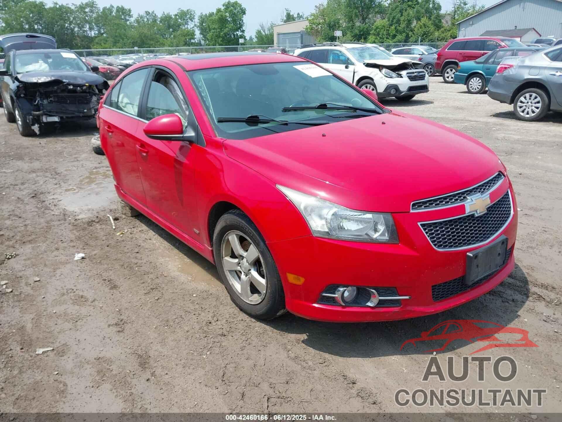 CHEVROLET CRUZE 2012 - 1G1PL5SCXC7401957