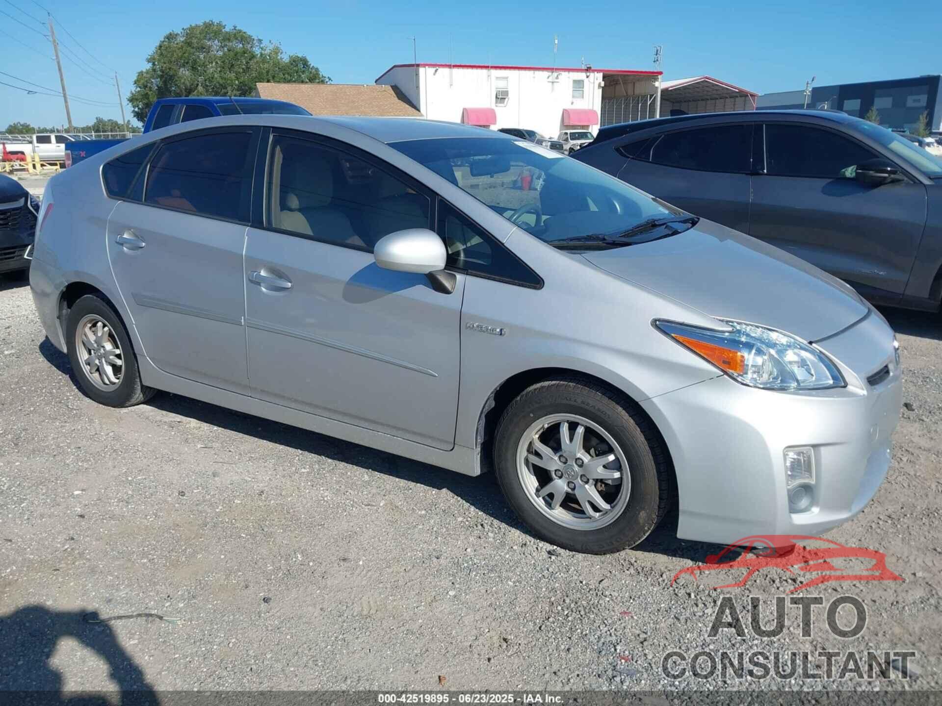 TOYOTA PRIUS 2010 - JTDKN3DU9A0237628